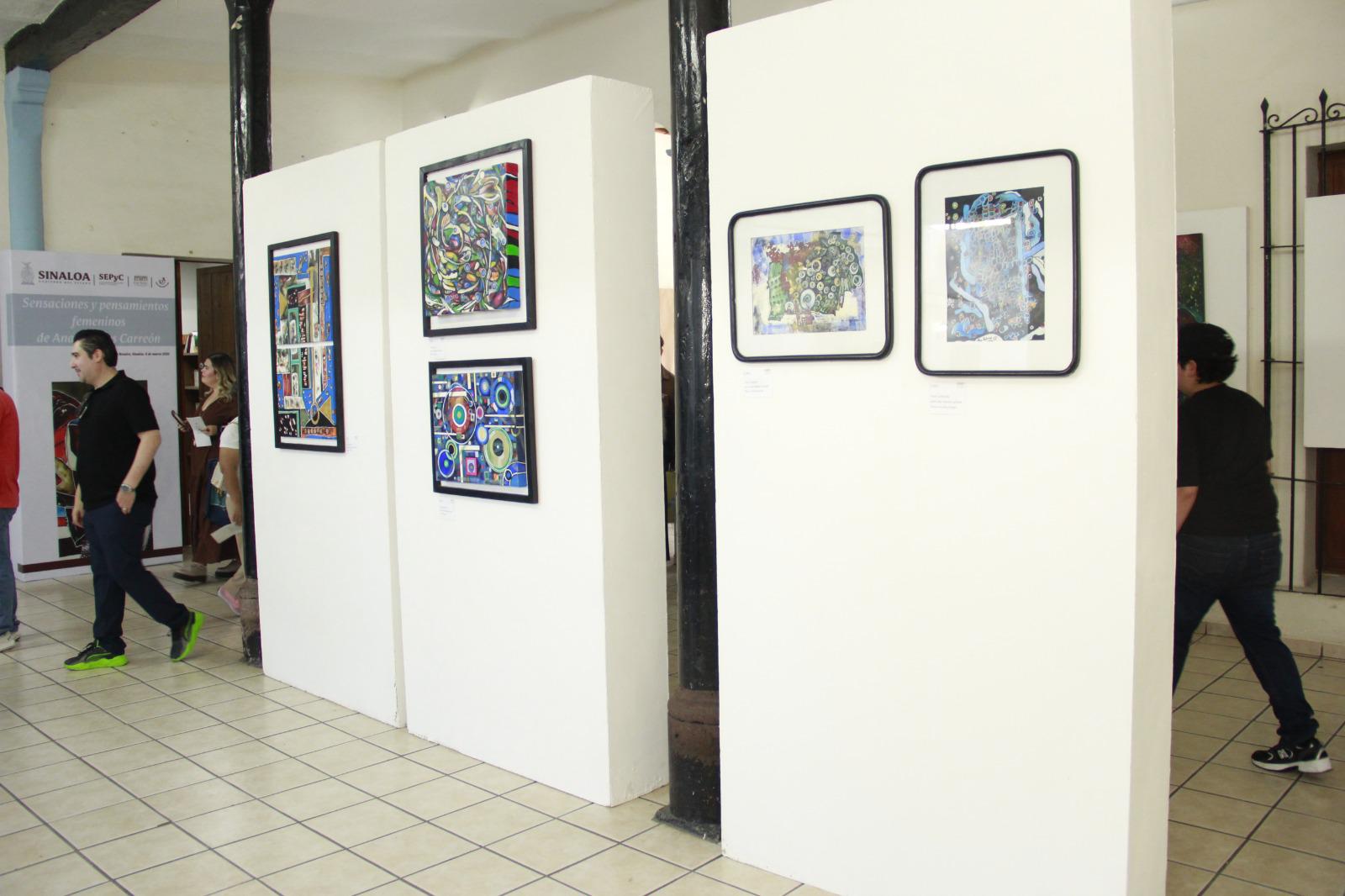 $!Comparte Ana Dolores Carreón su universo creativo