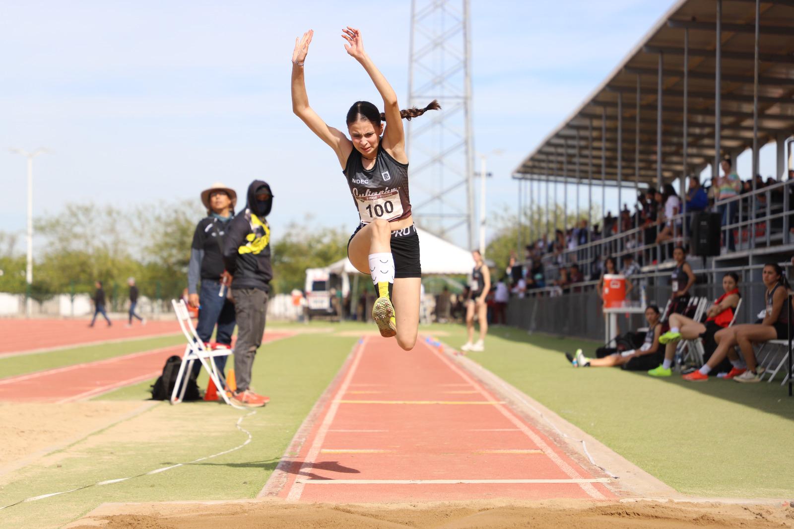 $!Culiacán arrasa en estatal de atletismo de Juegos Conade