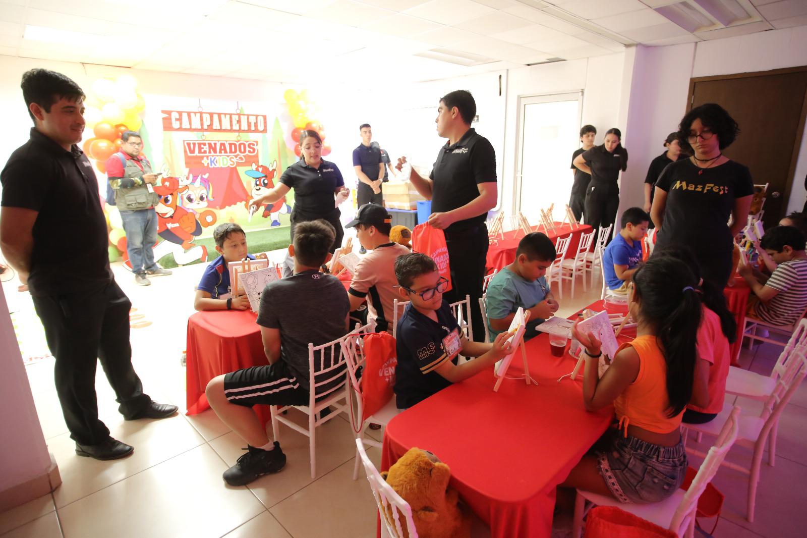 $!Con una mañana llena de actividades, arranca el Campamento ‘Venados Kids 2025’