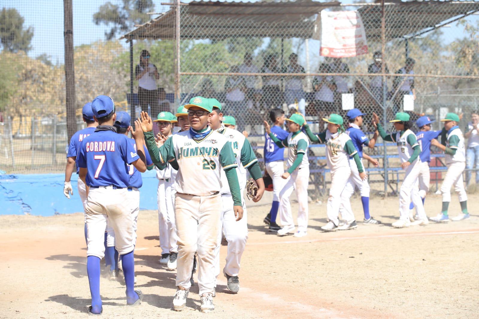 $!Liga Humaya avanza a cuartos de final en Nacional de Beisbol Infantil Mayor Pesada