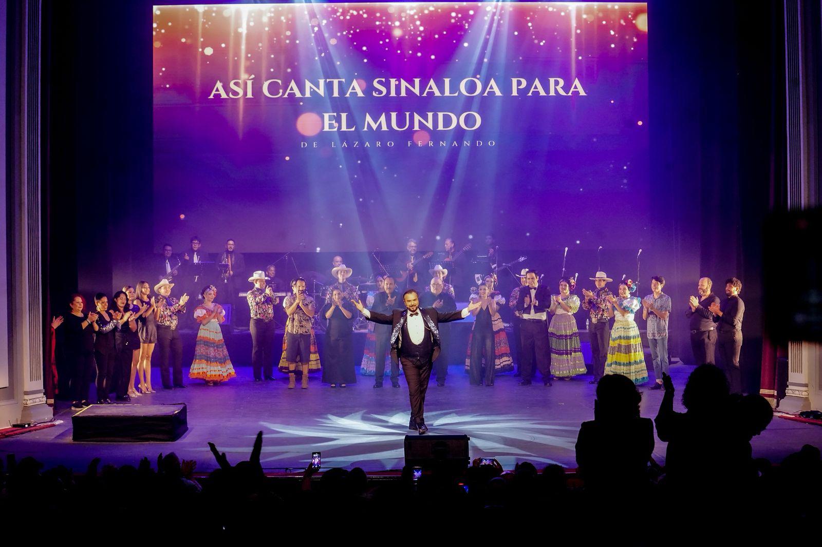 $!Así canta Sinaloa para el mundo se presentó dentro del Festival Cultural Sinaloa.