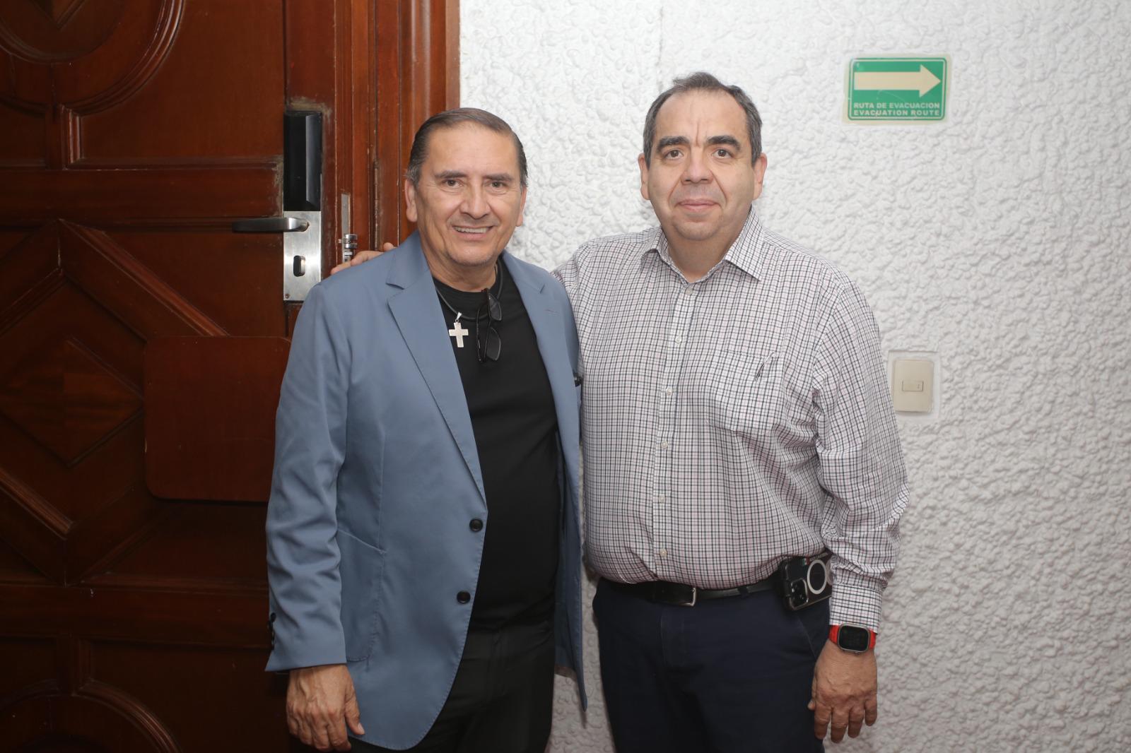 $!Óscar García y Alejandro Cristerna.