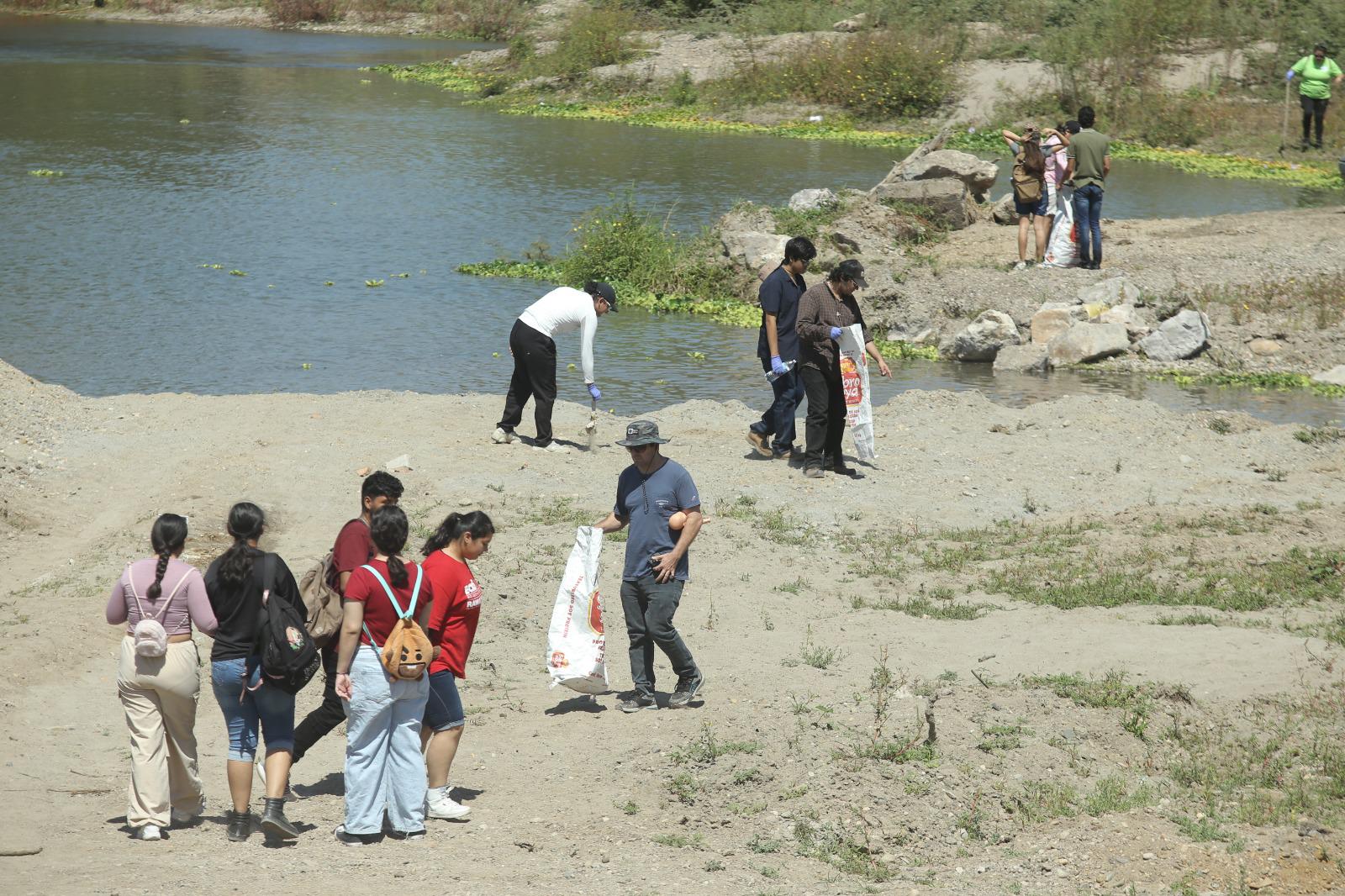 $!Con mega limpieza y otra actividades, celebra Conselva el ‘Picnic en el Río Presidio’