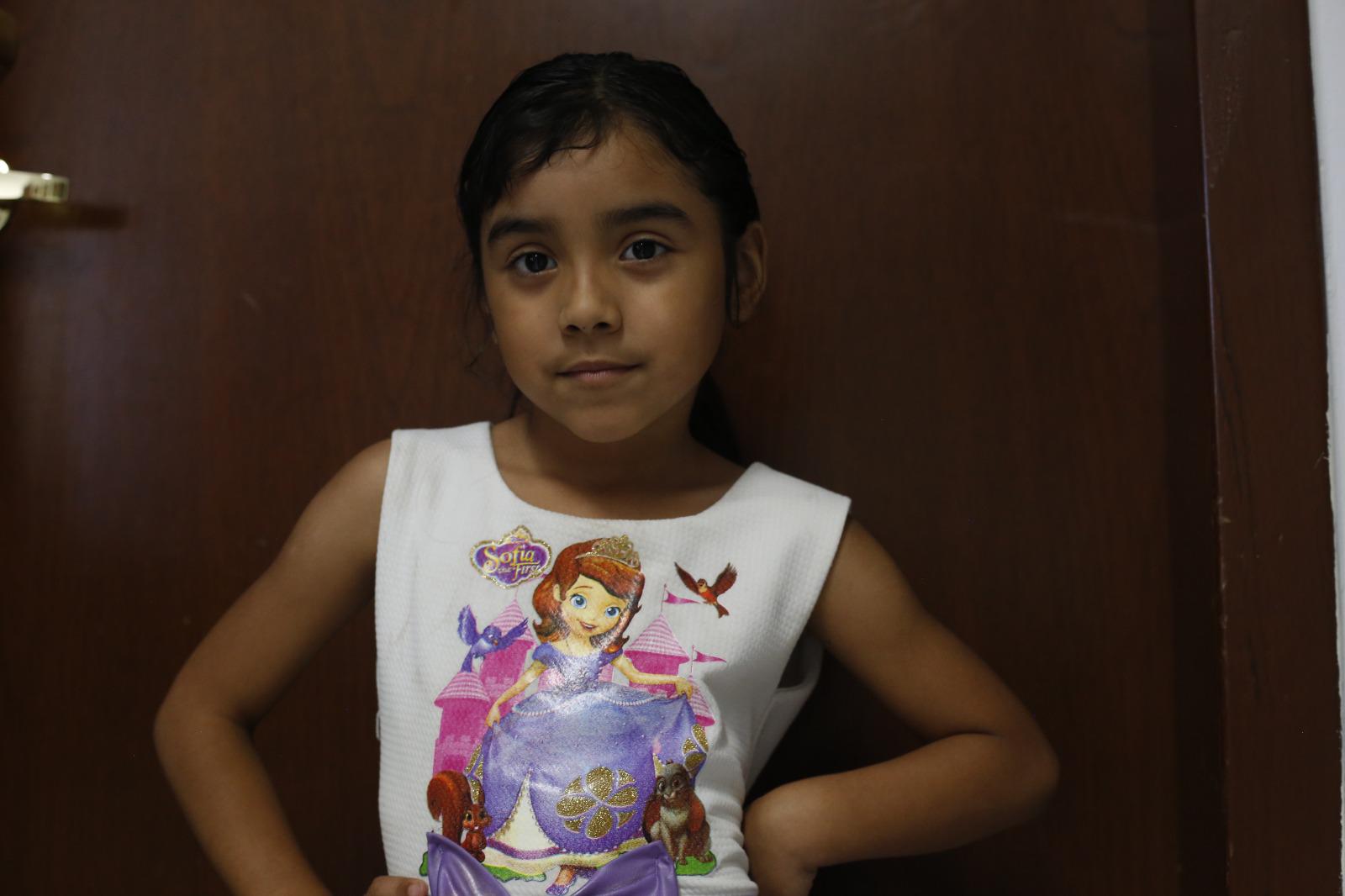 $!Sandra de apenas 6 años sueña con ser doctora para ayudar a la gente