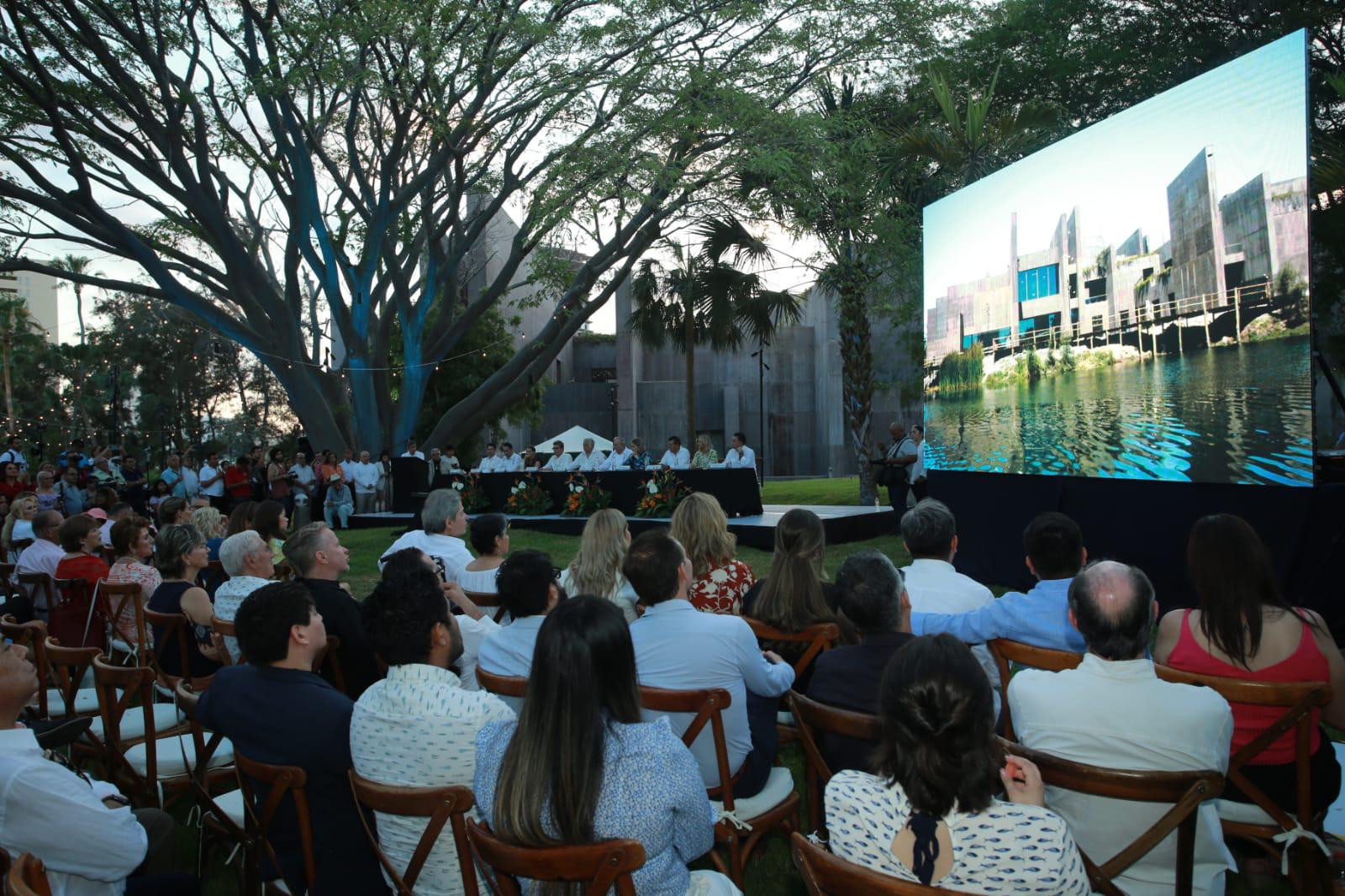 $!Comparte Bilbao que diseño de Gran Acuario surge de historia para imaginar todo el edificio