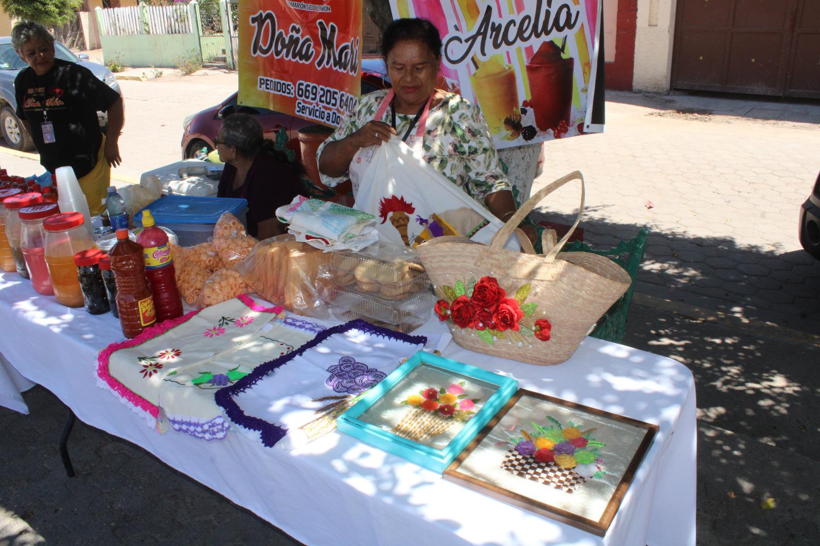 $!María Arcelia crea arte con hilo y aguja en Chametla