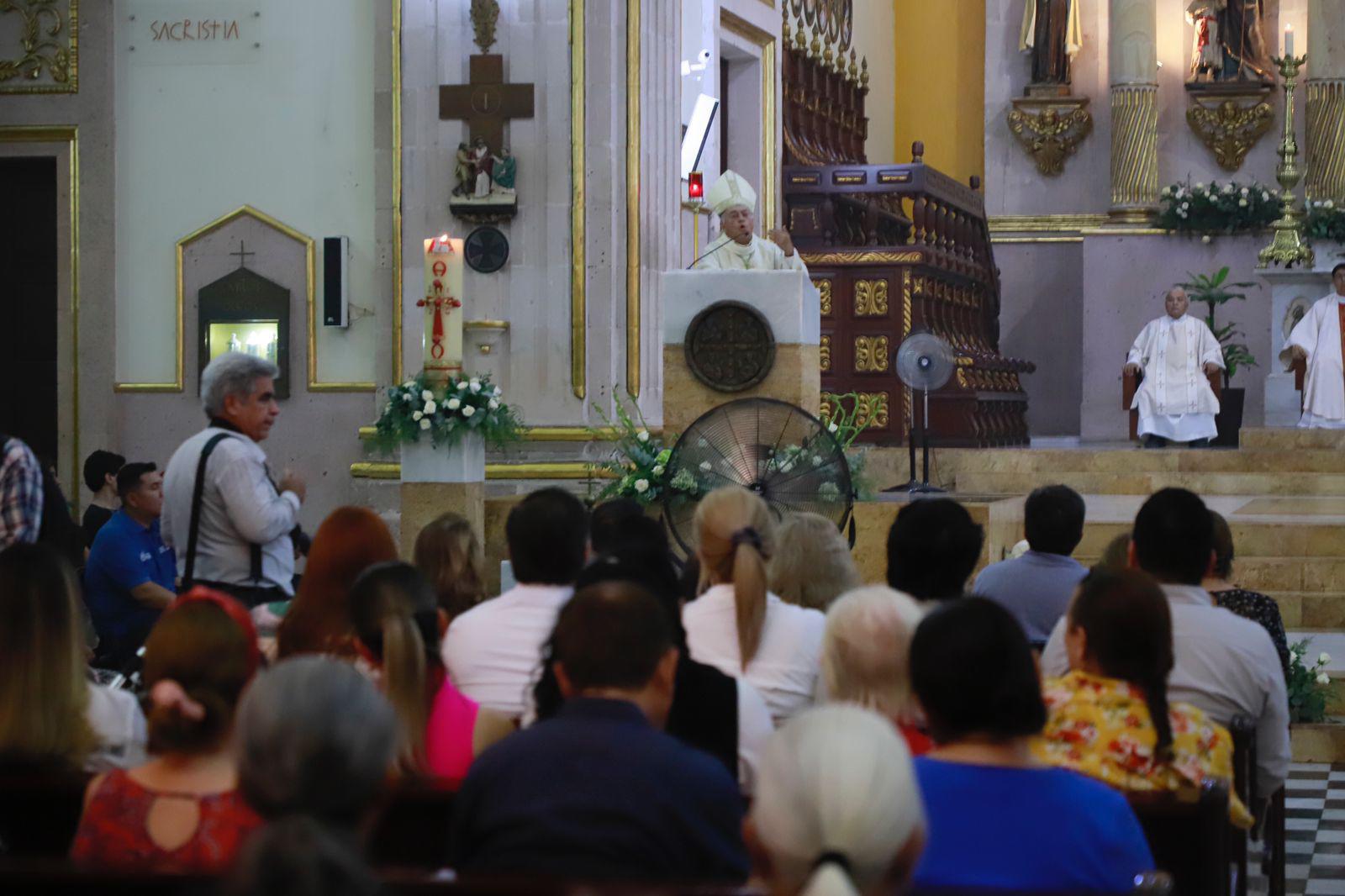 $!Agradecen a San Miguel de Arcángel por el 492 Aniversario de Culiacán