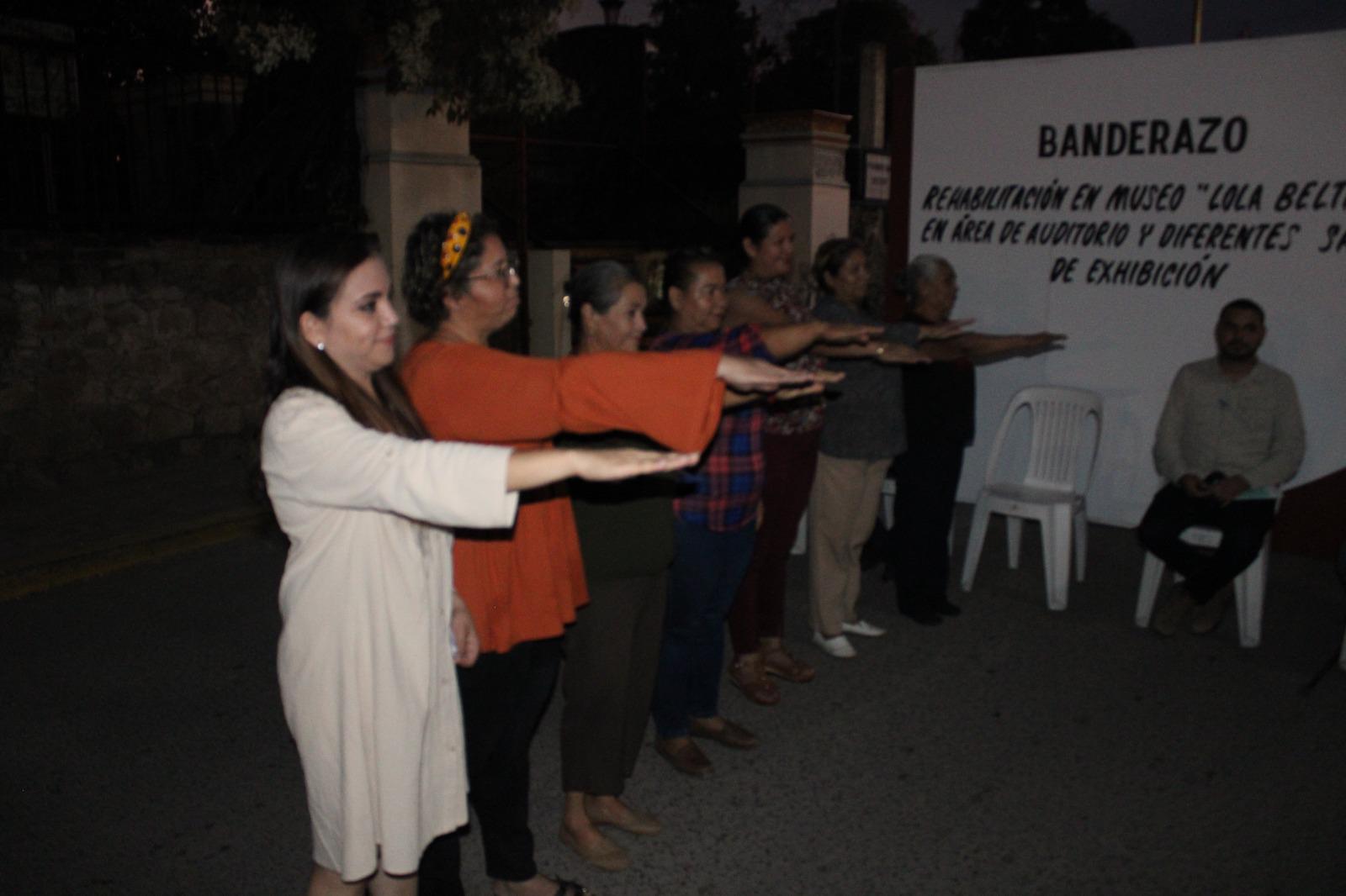 $!Abanderan el inicio de la rehabilitación del museo Lola Beltrán, en Rosario