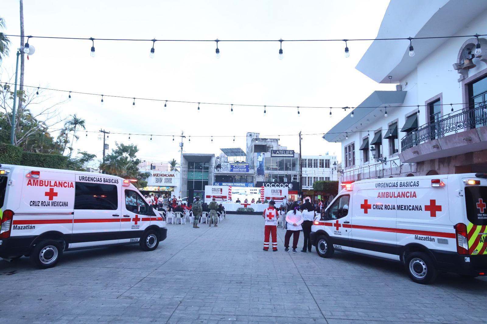 $!Arranca Colecta Nacional 2024 de la Cruz Roja Mazatlán con la meta de recabar $4.4 millones