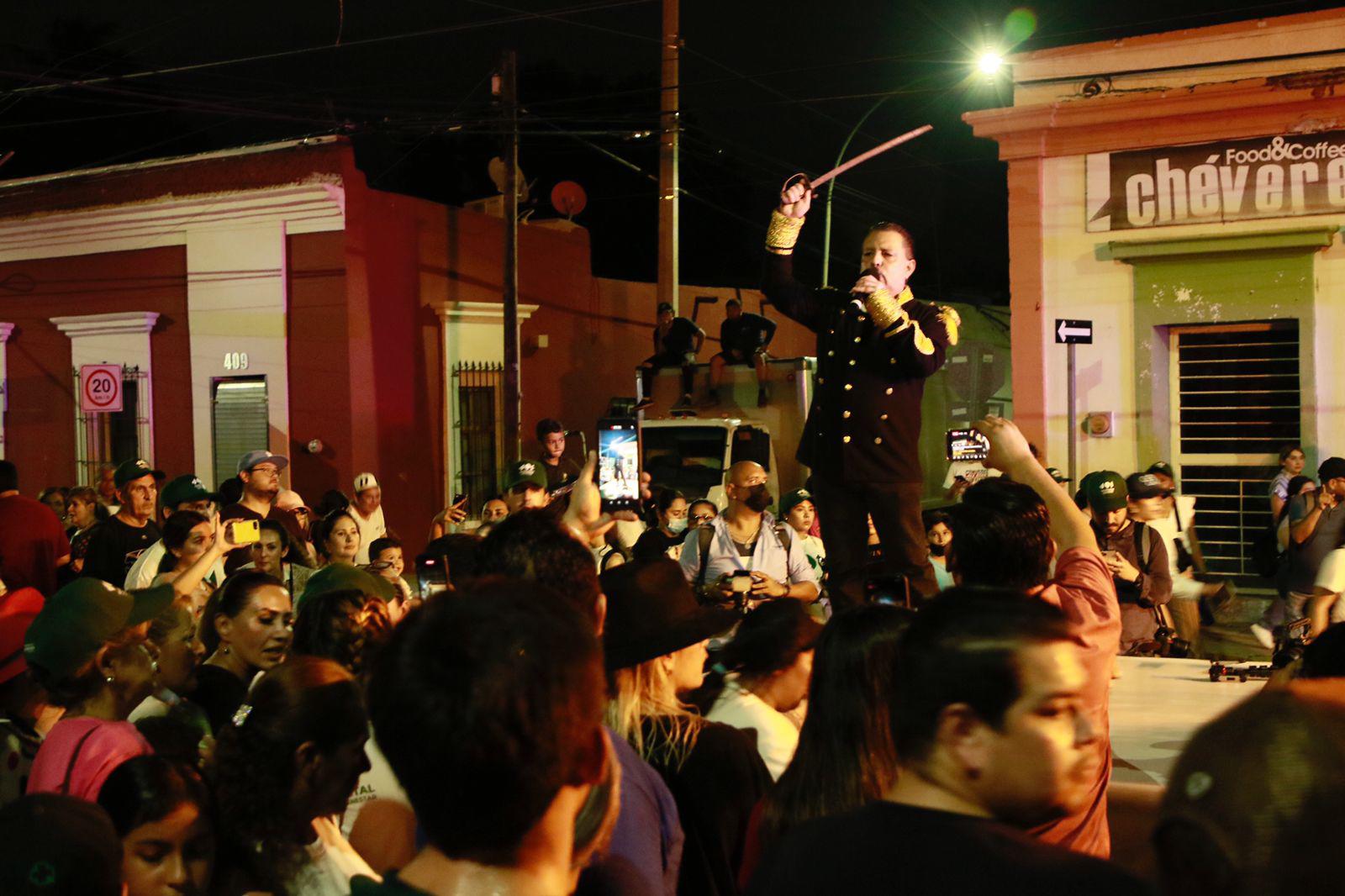 $!¡Viva la Villa de San Miguel! Con callejoneada, celebran los 491 años de Culiacán