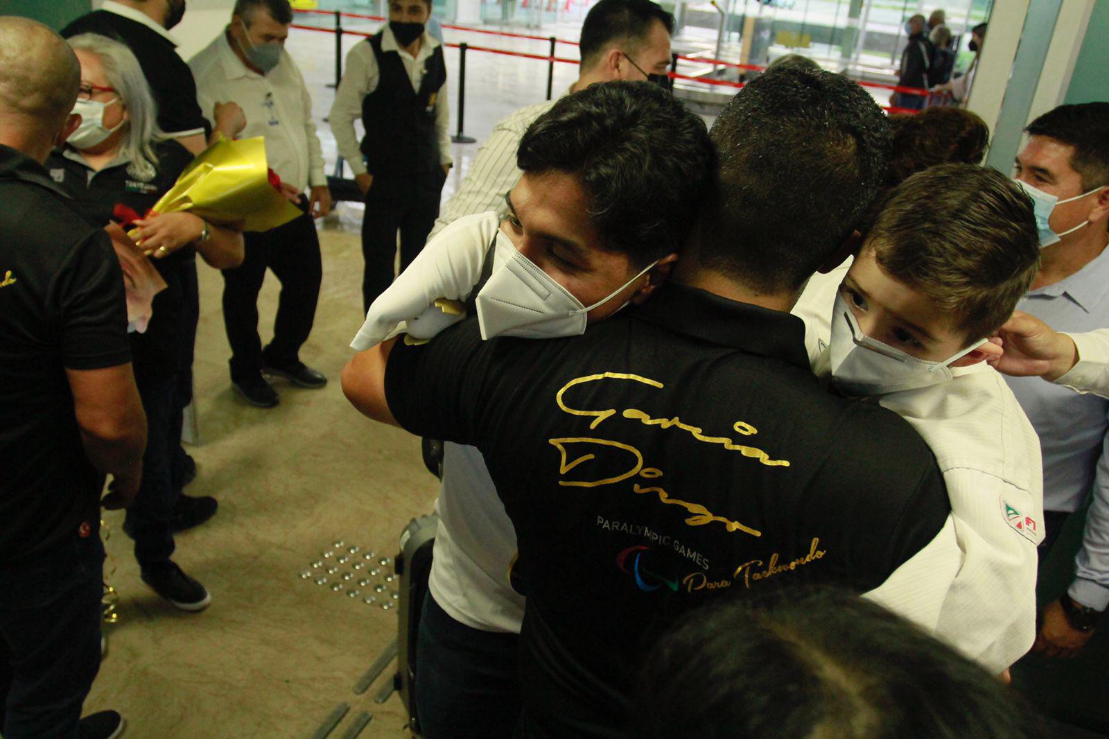 $!Culiacán recibe a Juan Diego García, campeón en los Juegos Paralímpicos Tokio 2020