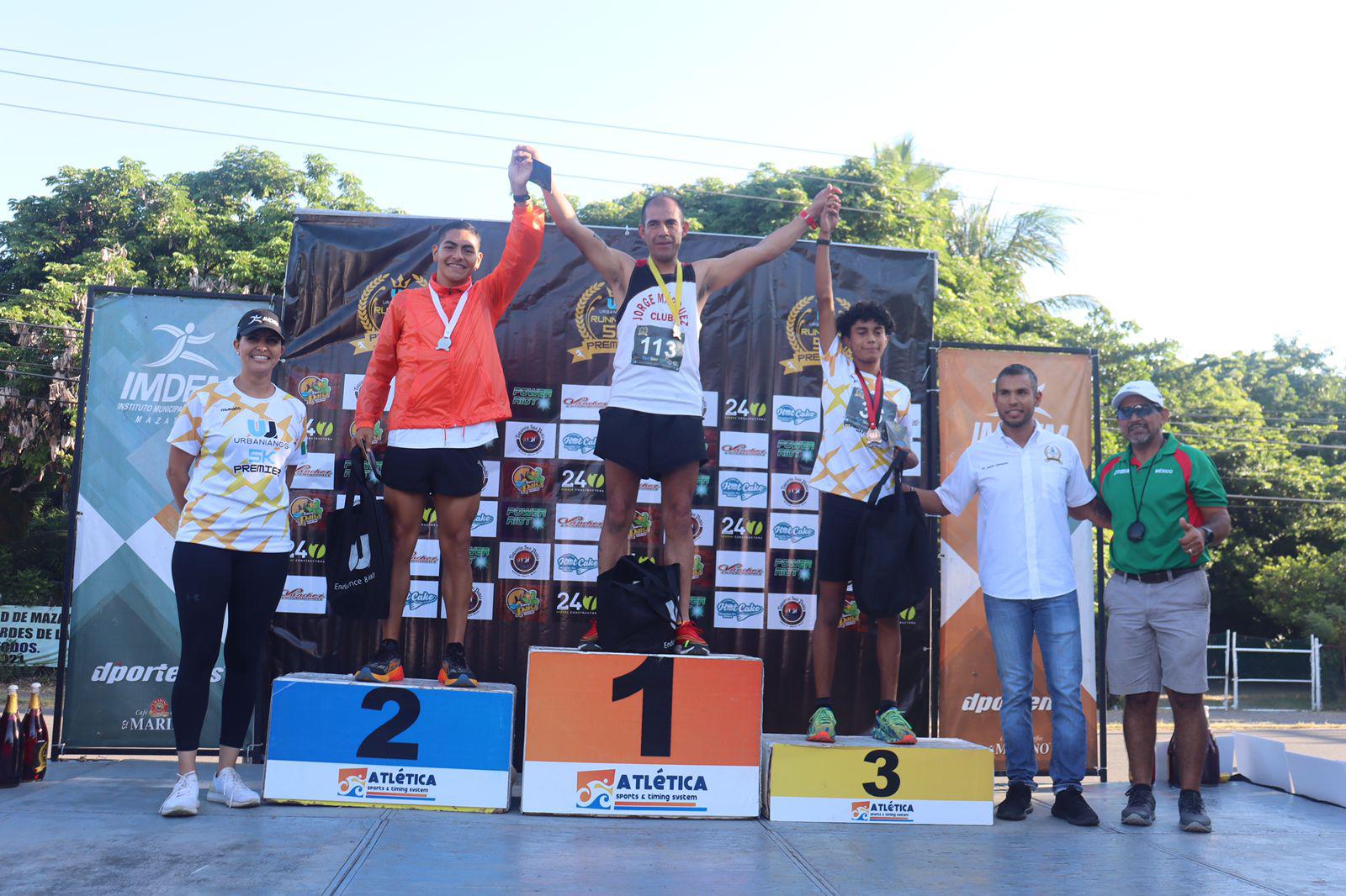 $!Daniela García y Fernando Martínez ganan la Elite de la Urbanianos Premiere 5K