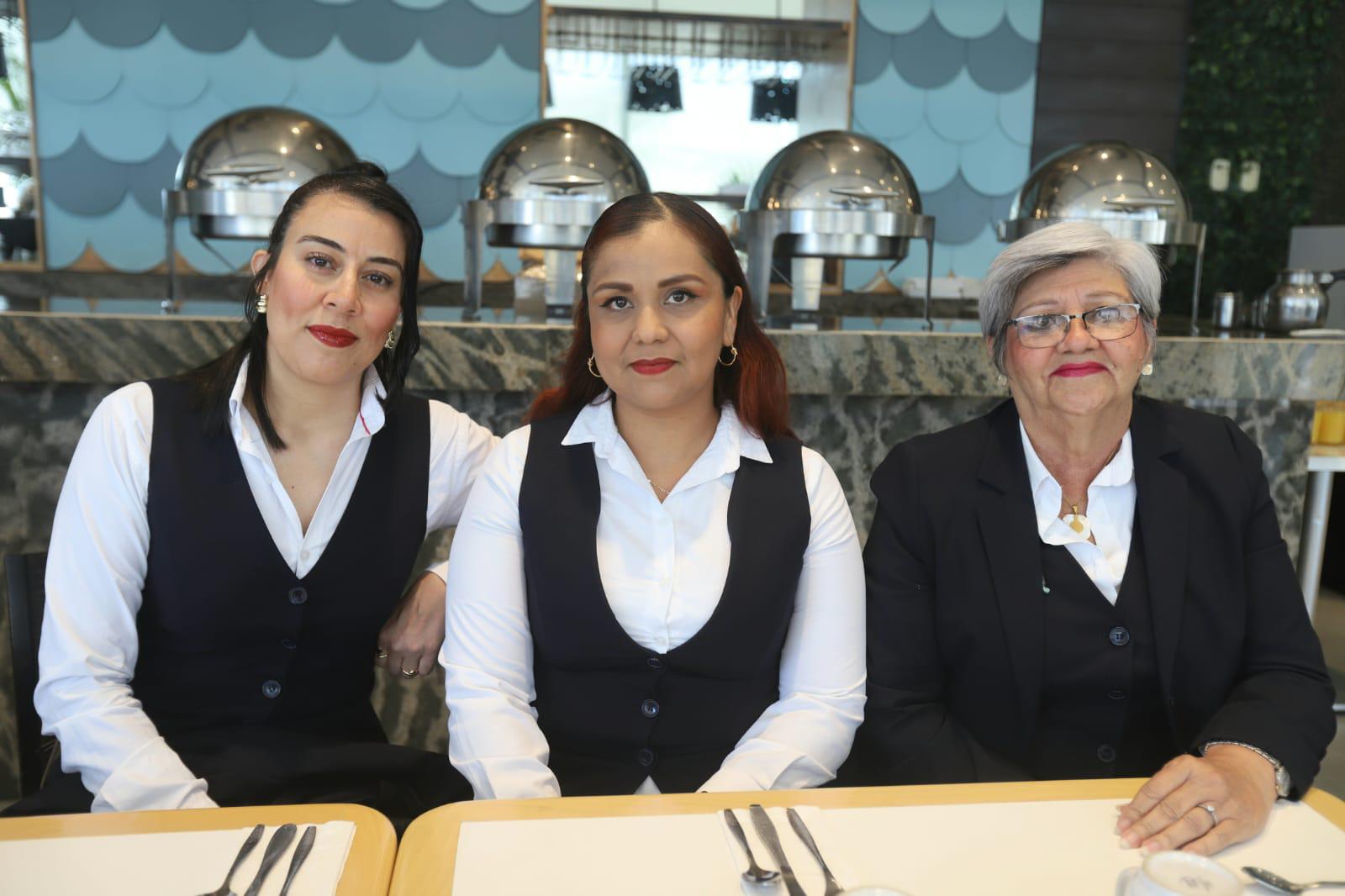 $!Claudia Bernal, Yoanna Ávila y Laura Gama.