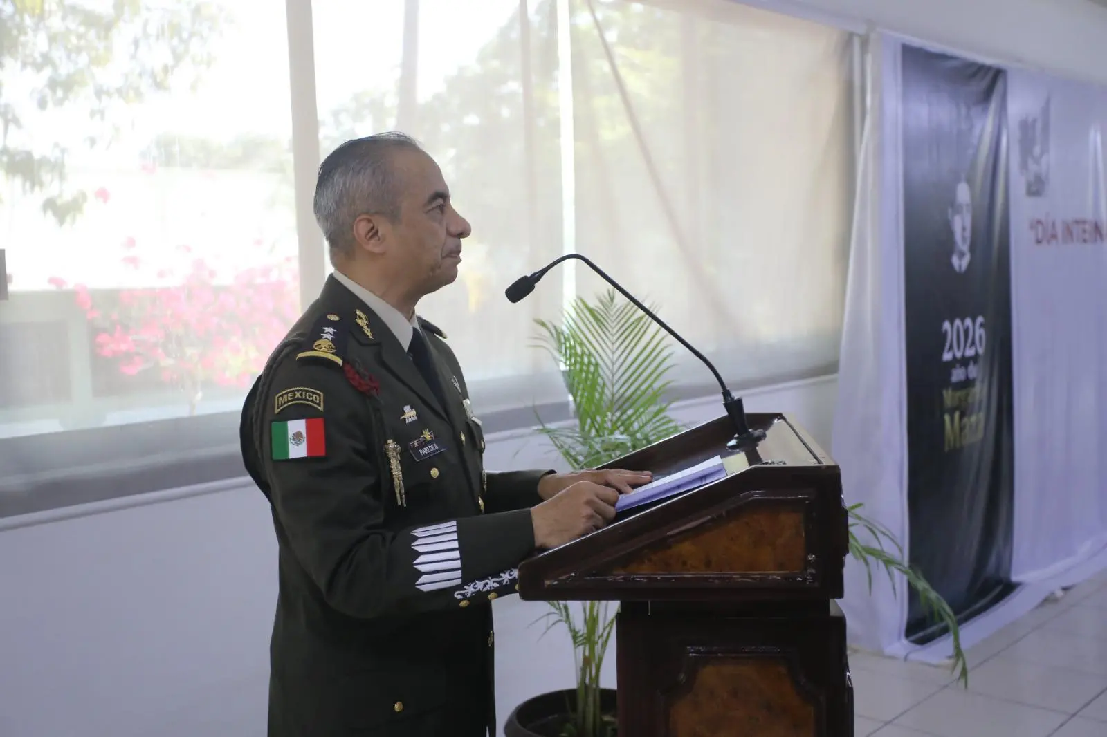 $!Reconoce Fuerzas Armadas de México a personal militar femenino en la III Región Militar