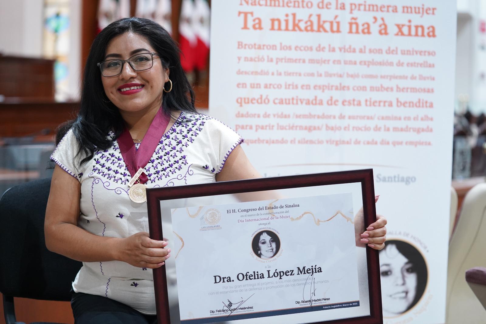 $!Ofelia, de niña indígena a luchadora por la dignidad y justicia social