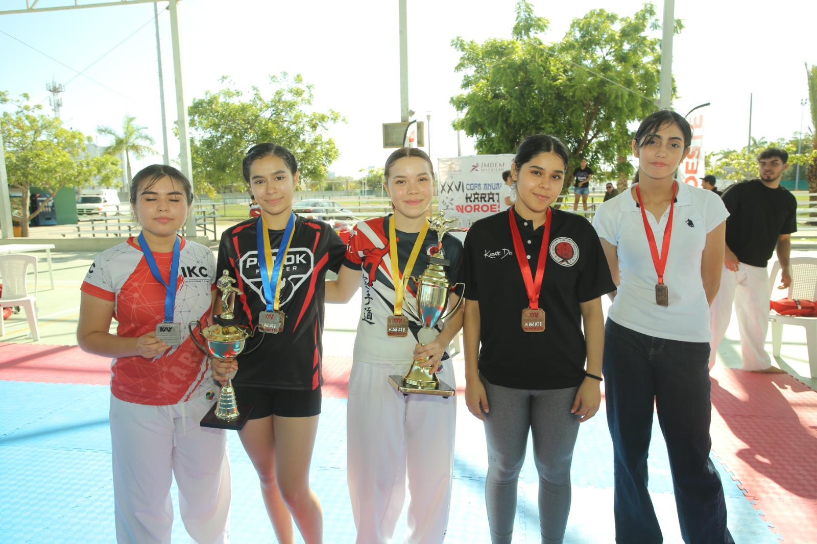 $!Cierra con éxito Copa Anual Regional de Karate Noroeste