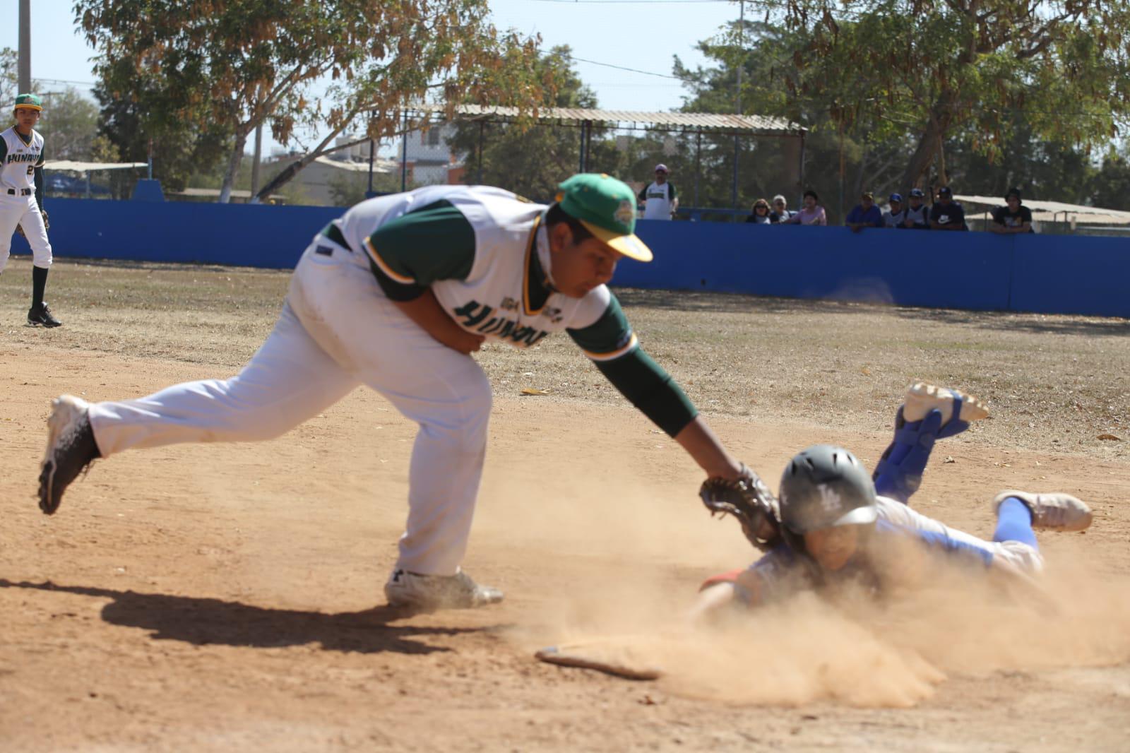 $!Liga Humaya avanza a cuartos de final en Nacional de Beisbol Infantil Mayor Pesada