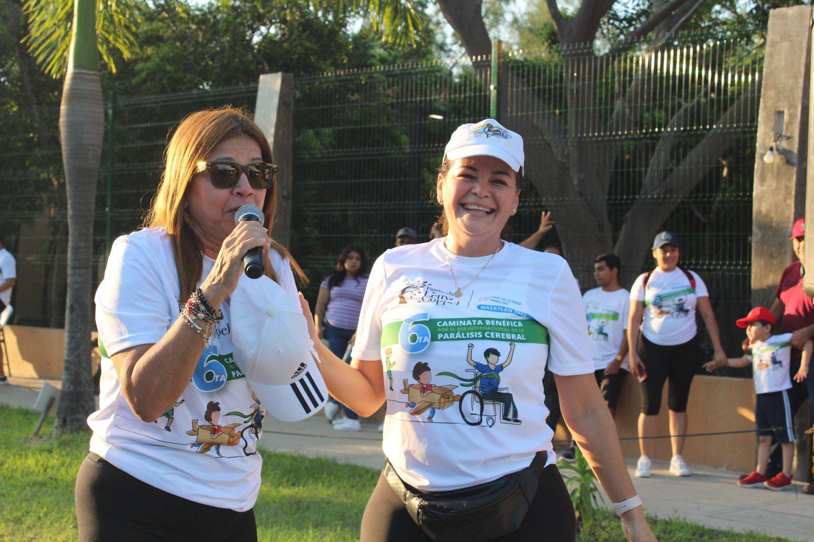 $!Tiznado y Jara ganan Caminata por el Día Internacional de la Parálisis Cerebral