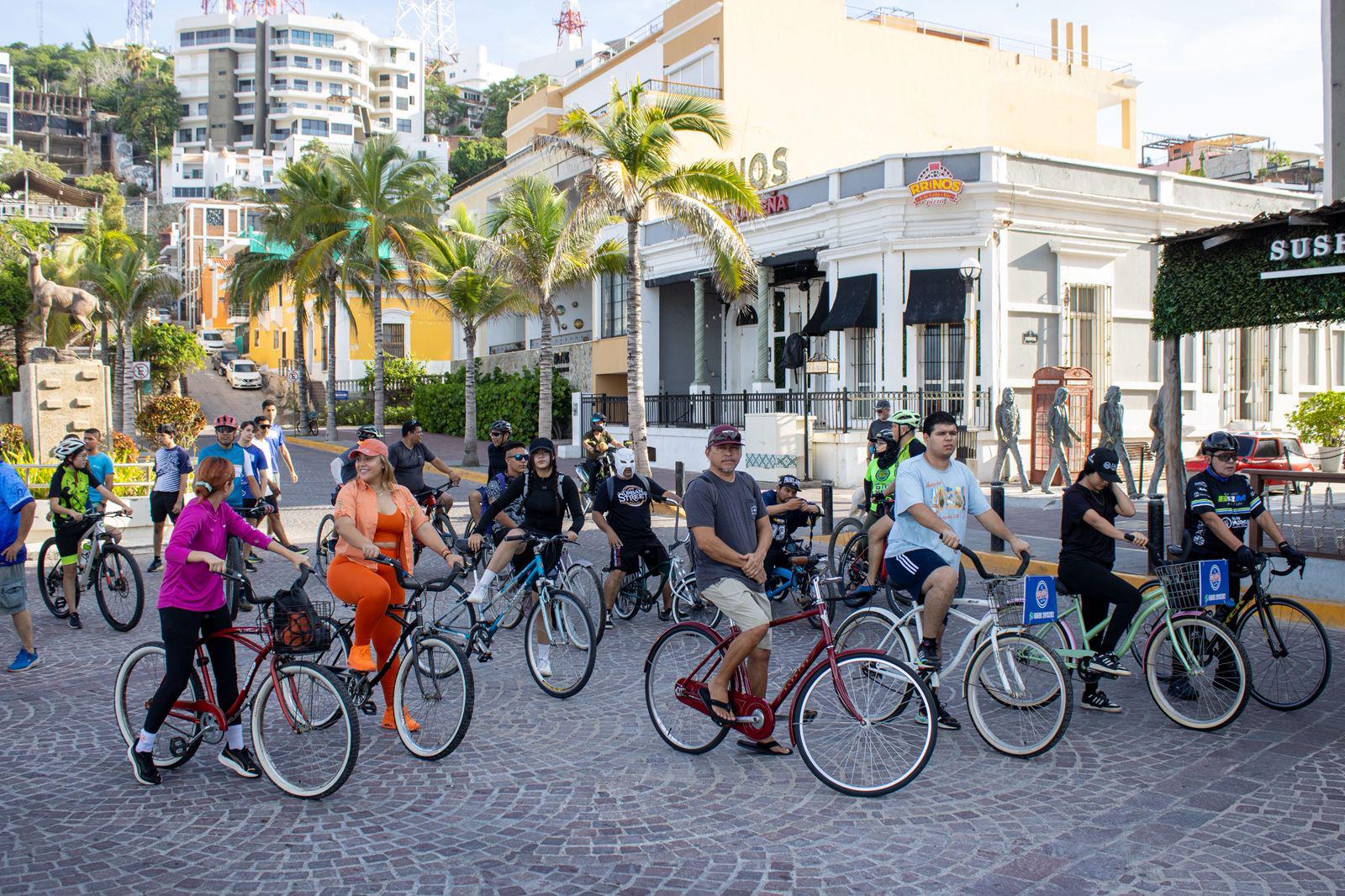 $!Rodada Juventud es Movimiento activa a Mazatlán con enfoque deportivo y recreativo