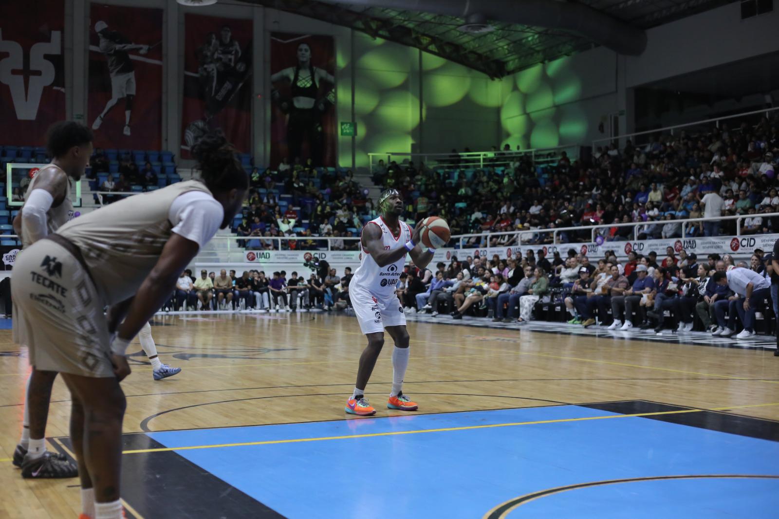 $!Venados Basketball debuta ante su afición con una emocionante victoria sobre Ángeles de la CDMX