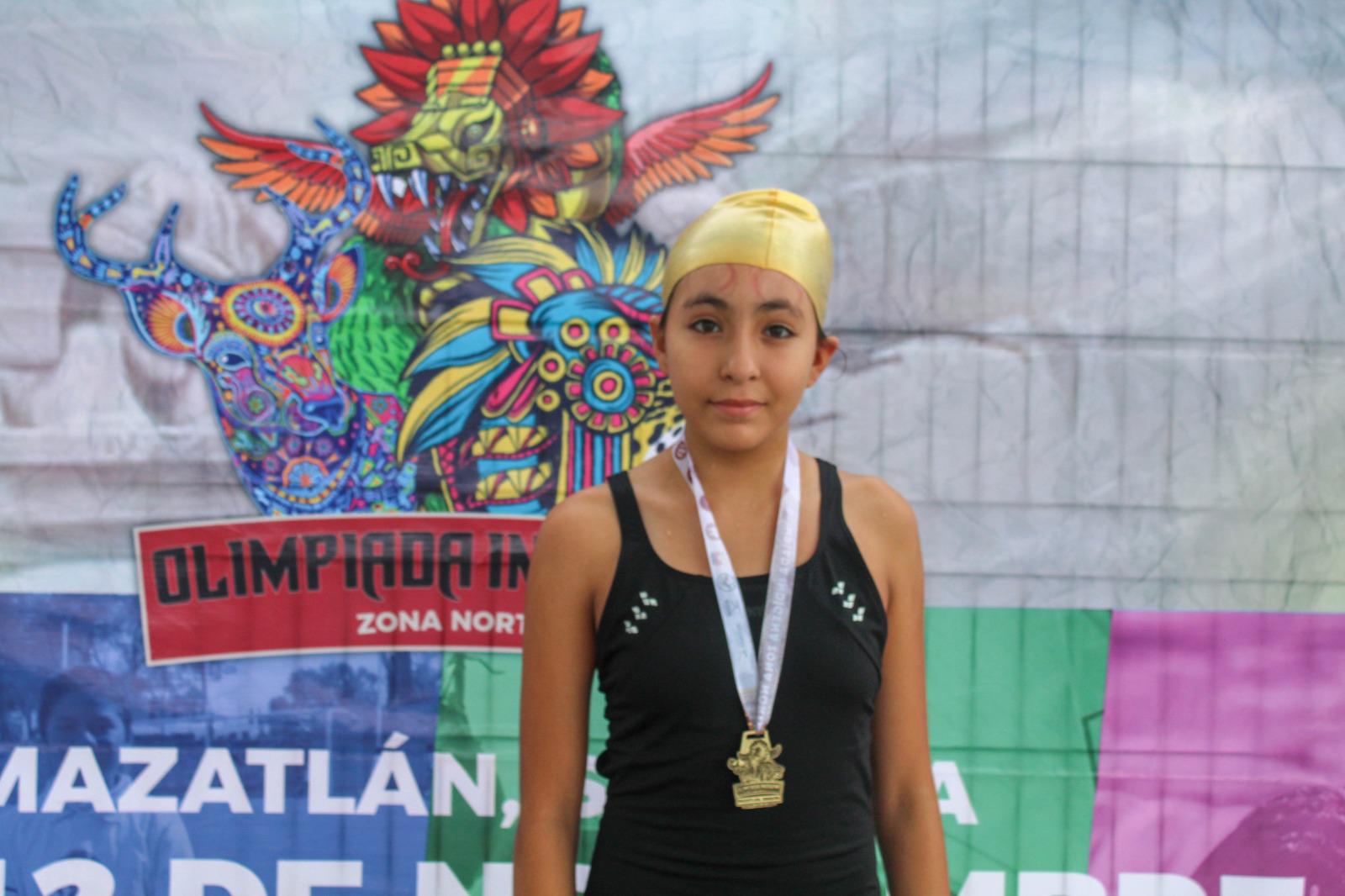 $!Tritones mazatlecos toman parte de Olimpiada Indígena Zona Norte