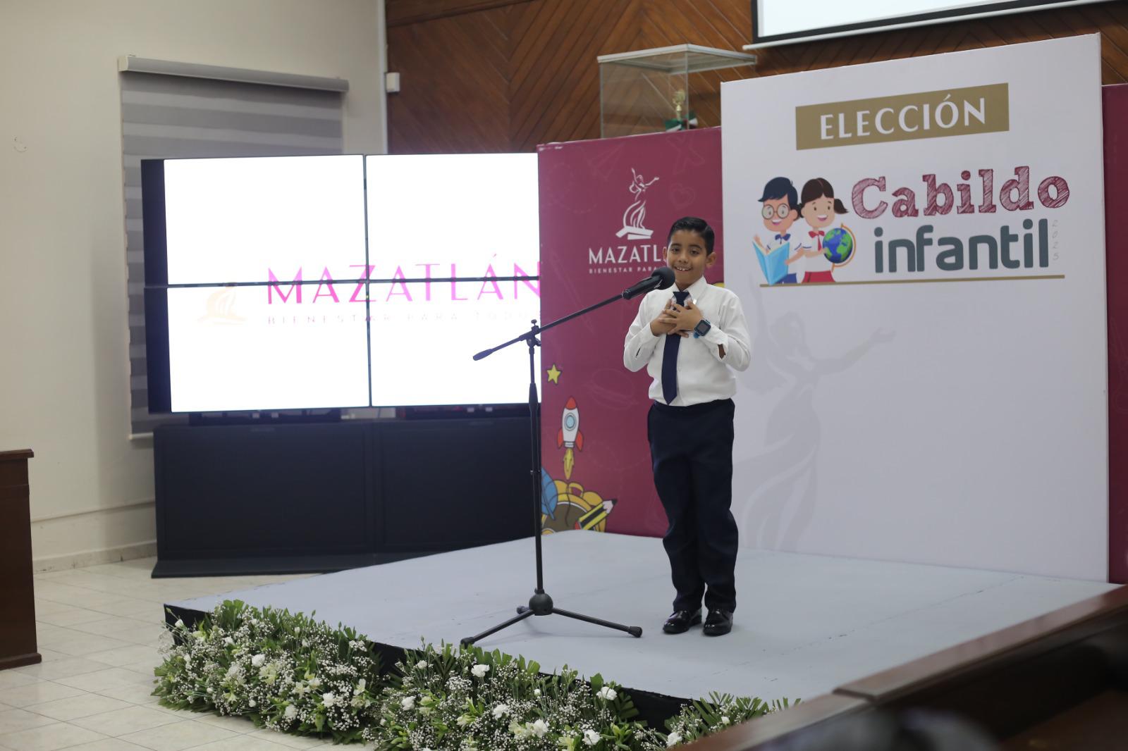 $!Elige el Sistema DIF a los representantes de la generación 2025 del Cabildo Infantil de Mazatlán