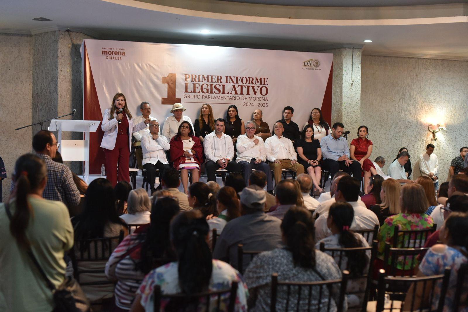 $!‘No nos rajamos... no tenemos nada que ocultar’, expone grupo parlamentario de Morena en Ahome