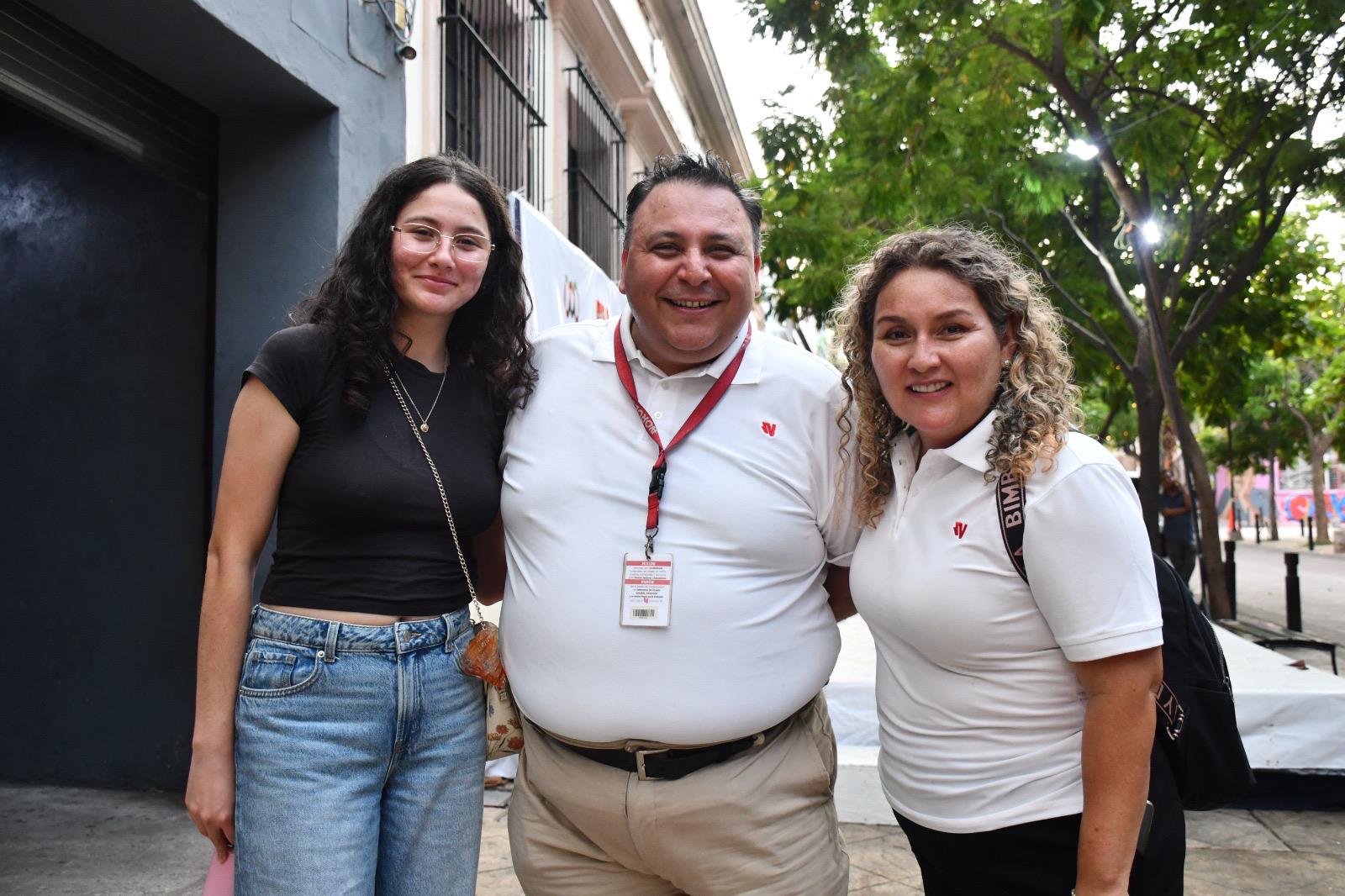 $!Gabriela Martínez, Leopoldo Medina y Nelly Sánchez.