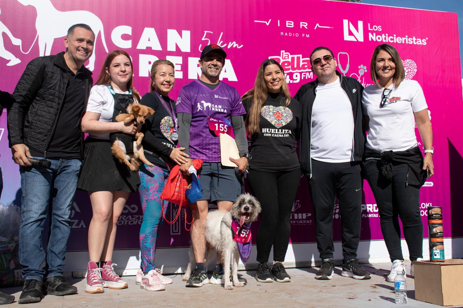 $!Realizan ‘canrrera’ por una calidad de vida digna para perros en Culiacán