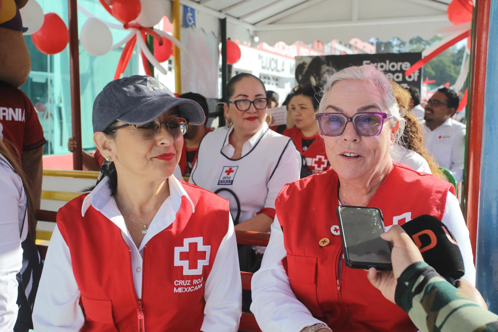 $!Celebra Cruz Roja desfile para iniciar la Colecta Anual 2026