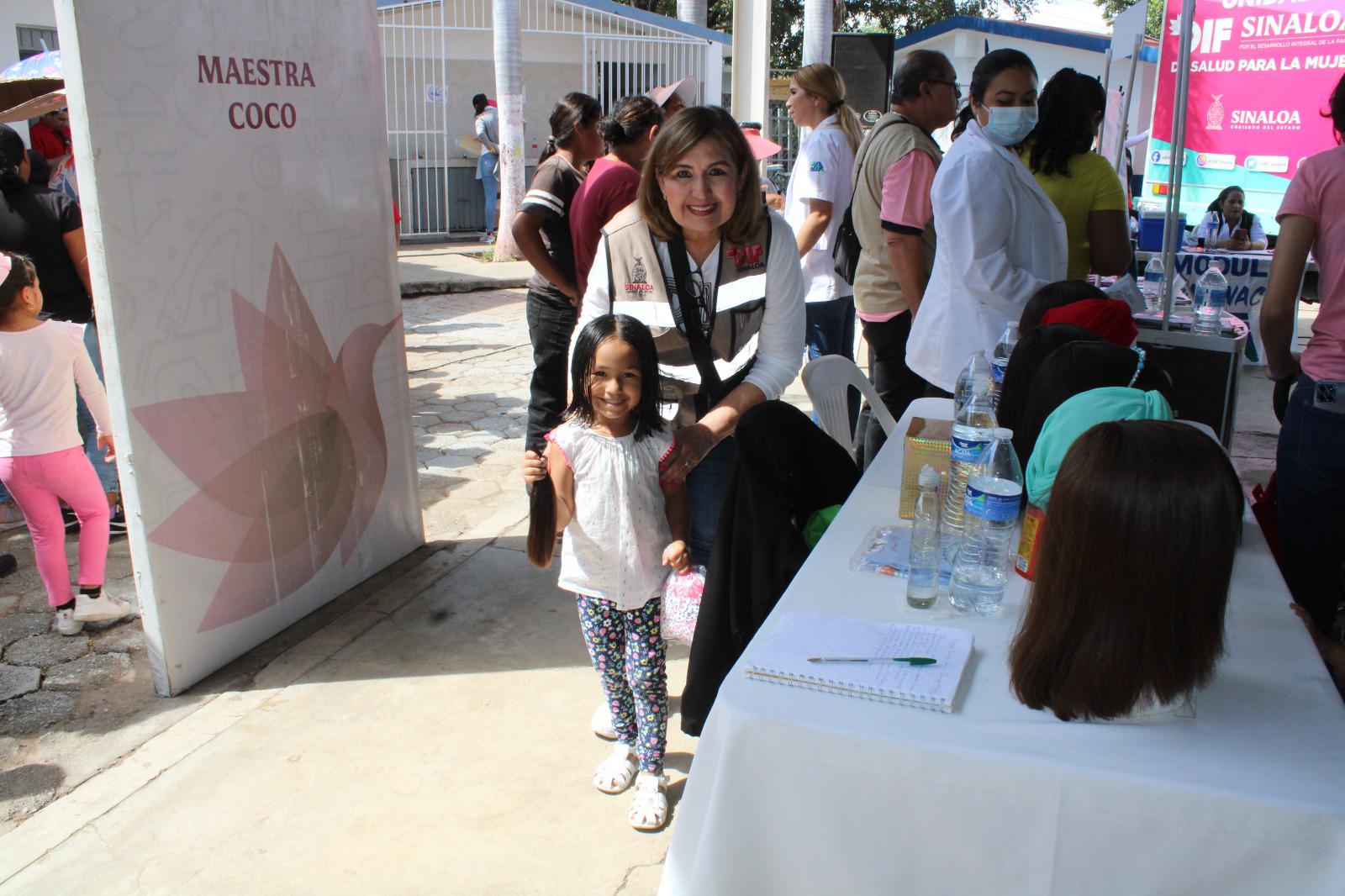 $!La pequeña Daniela dona su cabello para hacer feliz a ‘niñas que no tienen pelo’