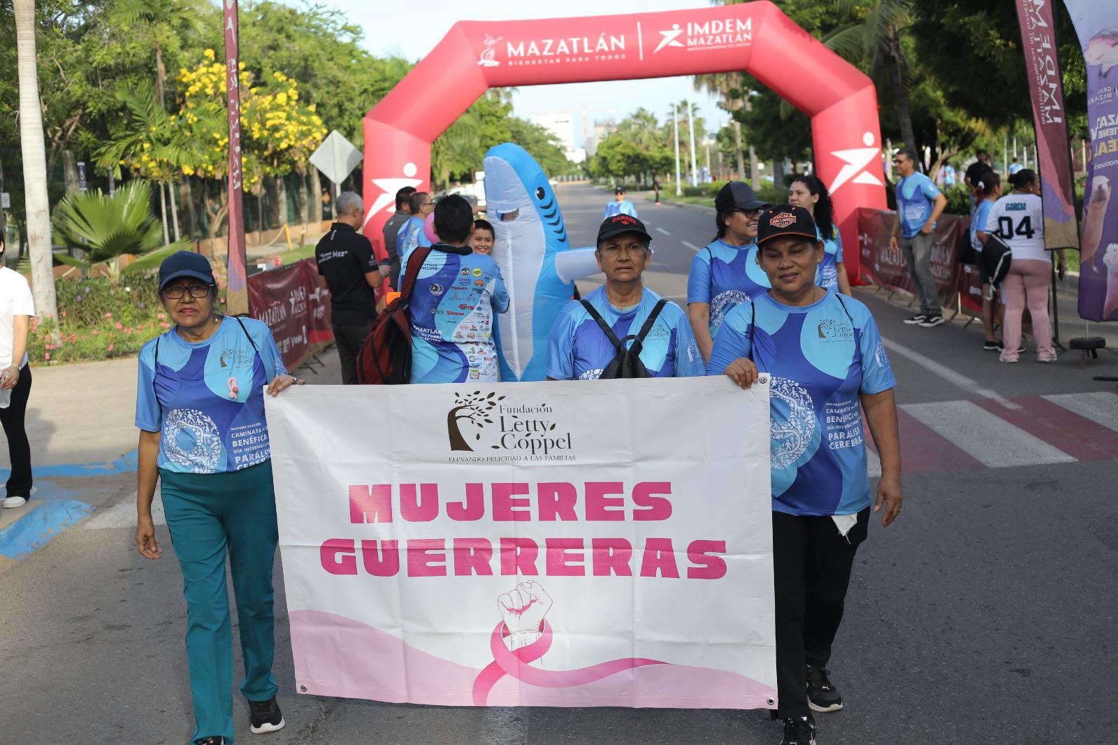 $!¡Inclusión y solidaridad! Mazatlán corre con el corazón en Carrera por la Parálisis Cerebral