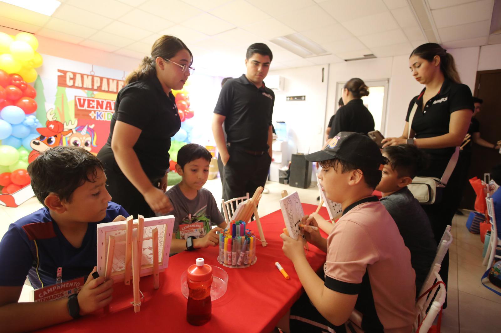 $!Con una mañana llena de actividades, arranca el Campamento ‘Venados Kids 2025’