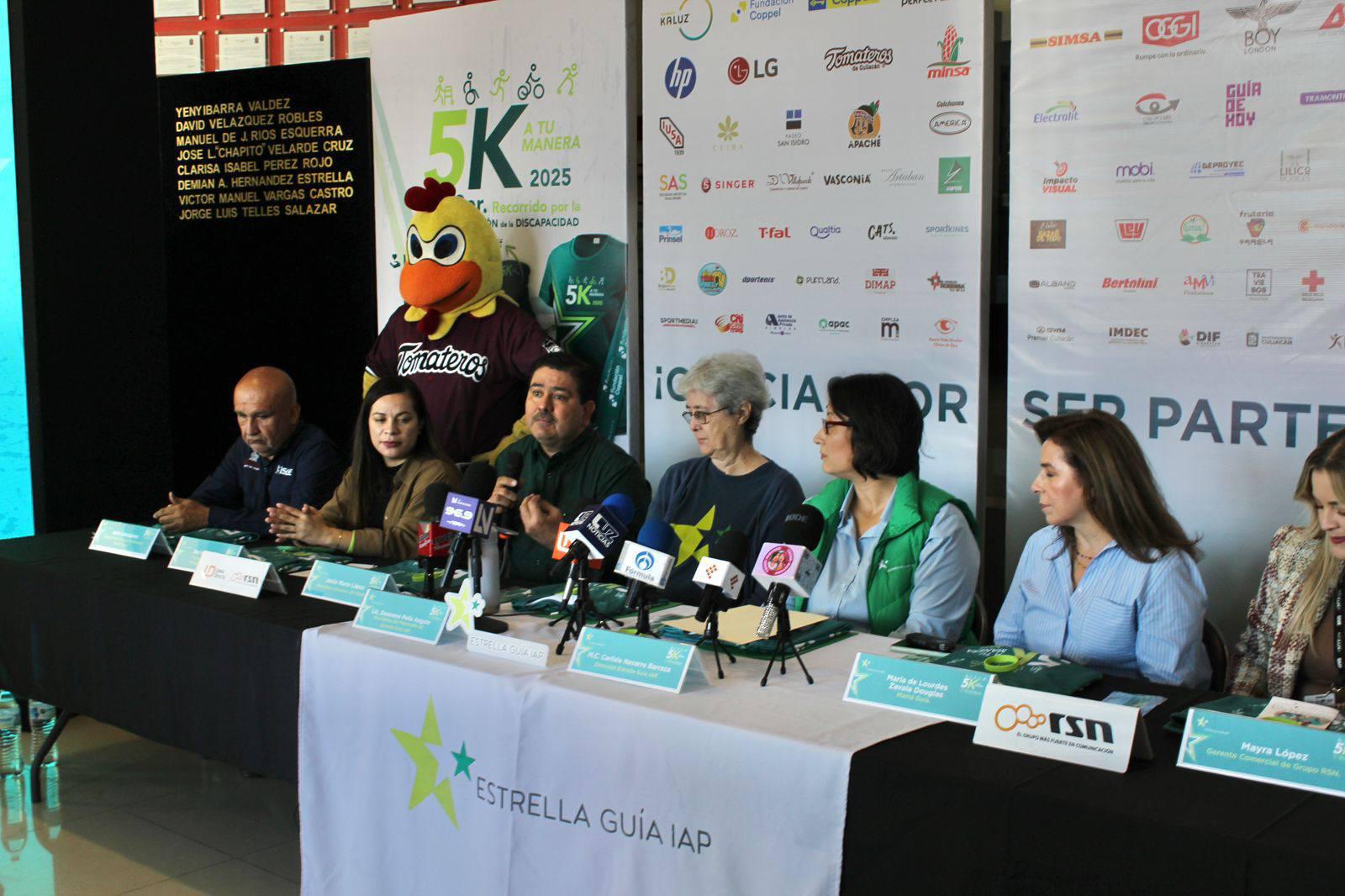 $!Anuncian el 3er Recorrido 5K ‘A Tu Manera’ por la Inclusión de la Discapacidad en Culiacán