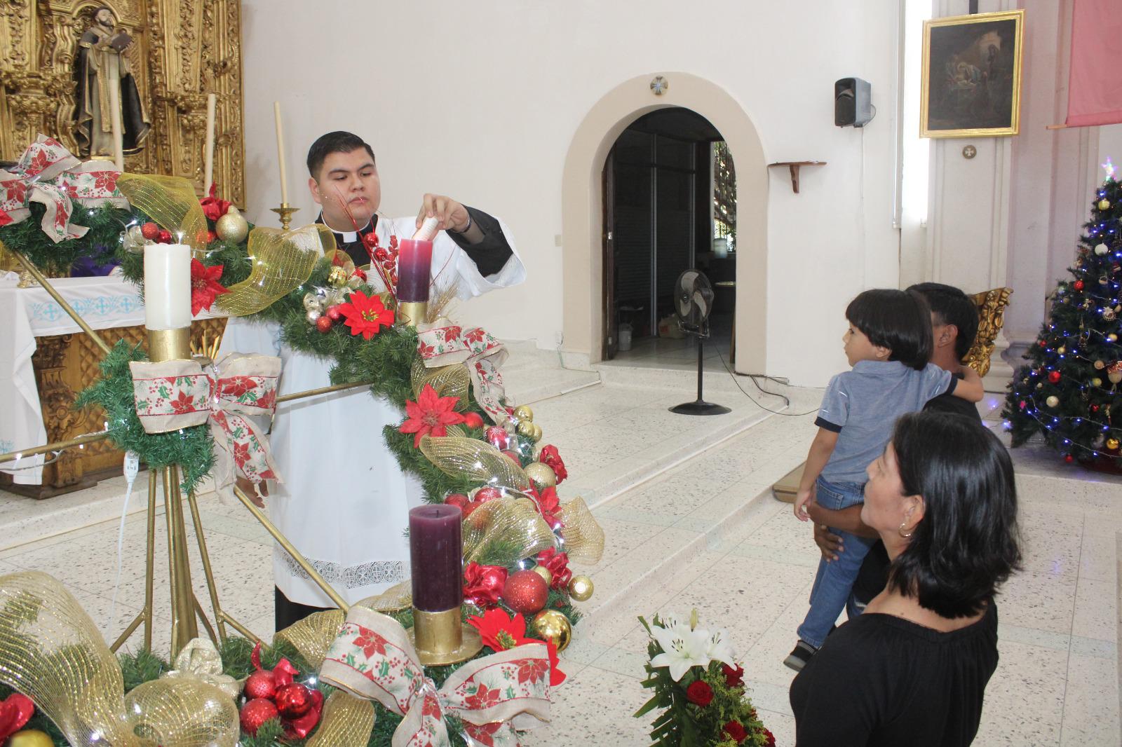 $!Sacerdote llama a vivir los valores del Adviento en el Santuario de Nuestra Señora del Rosario