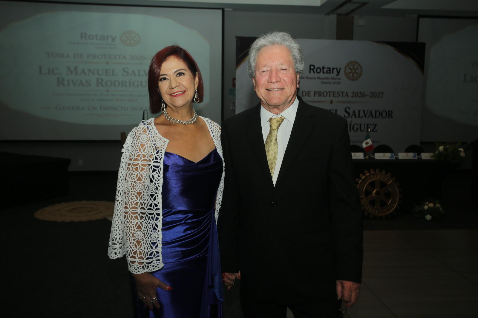 $!Laura Peniche de Llausás y Juan Llausás.