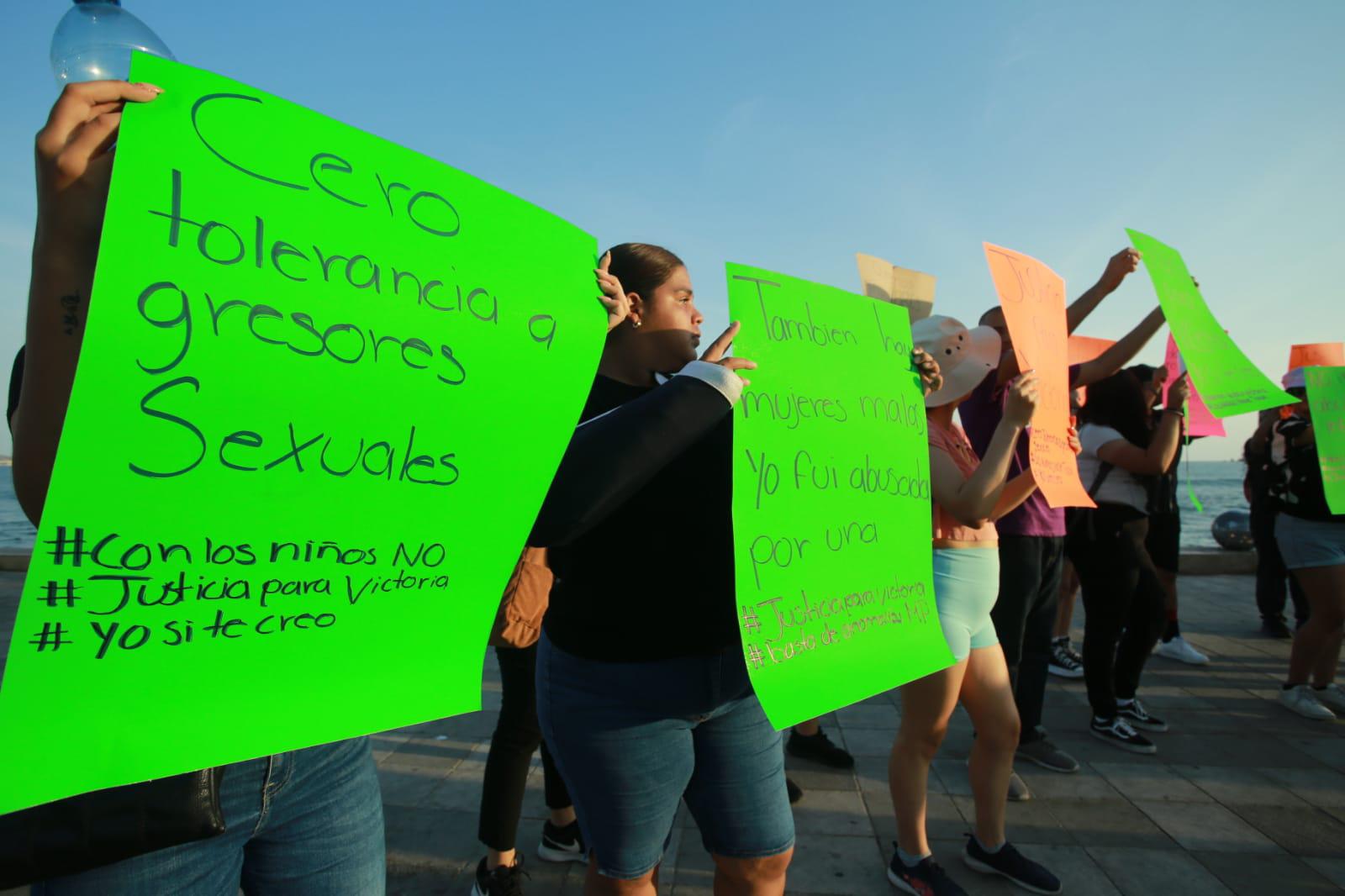 $!Piden justicia para menor abusada en kínder de Mazatlán