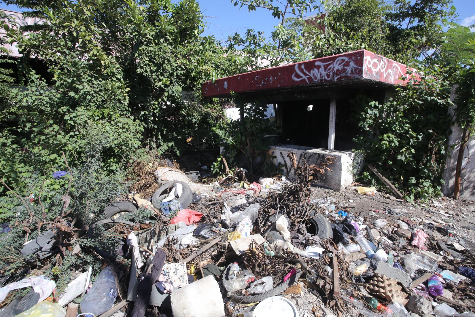 $!Entre maleza, basura y contaminación se encuentran las instalaciones del antiguo Hospital General, en Mazatlán