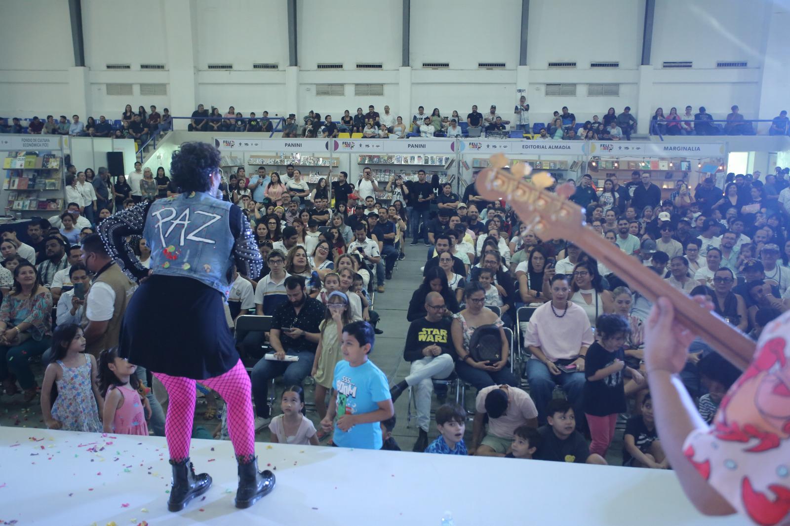 $!Grupo Pistache pone el rock infantil en el último día de la FeliUAS 2026