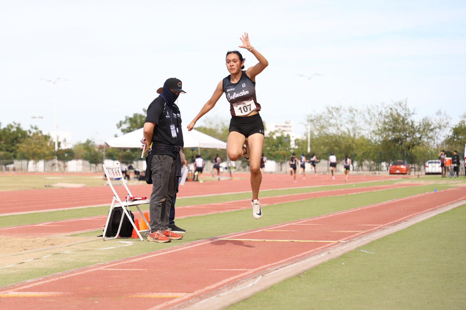 $!Culiacán arrasa en estatal de atletismo de Juegos Conade