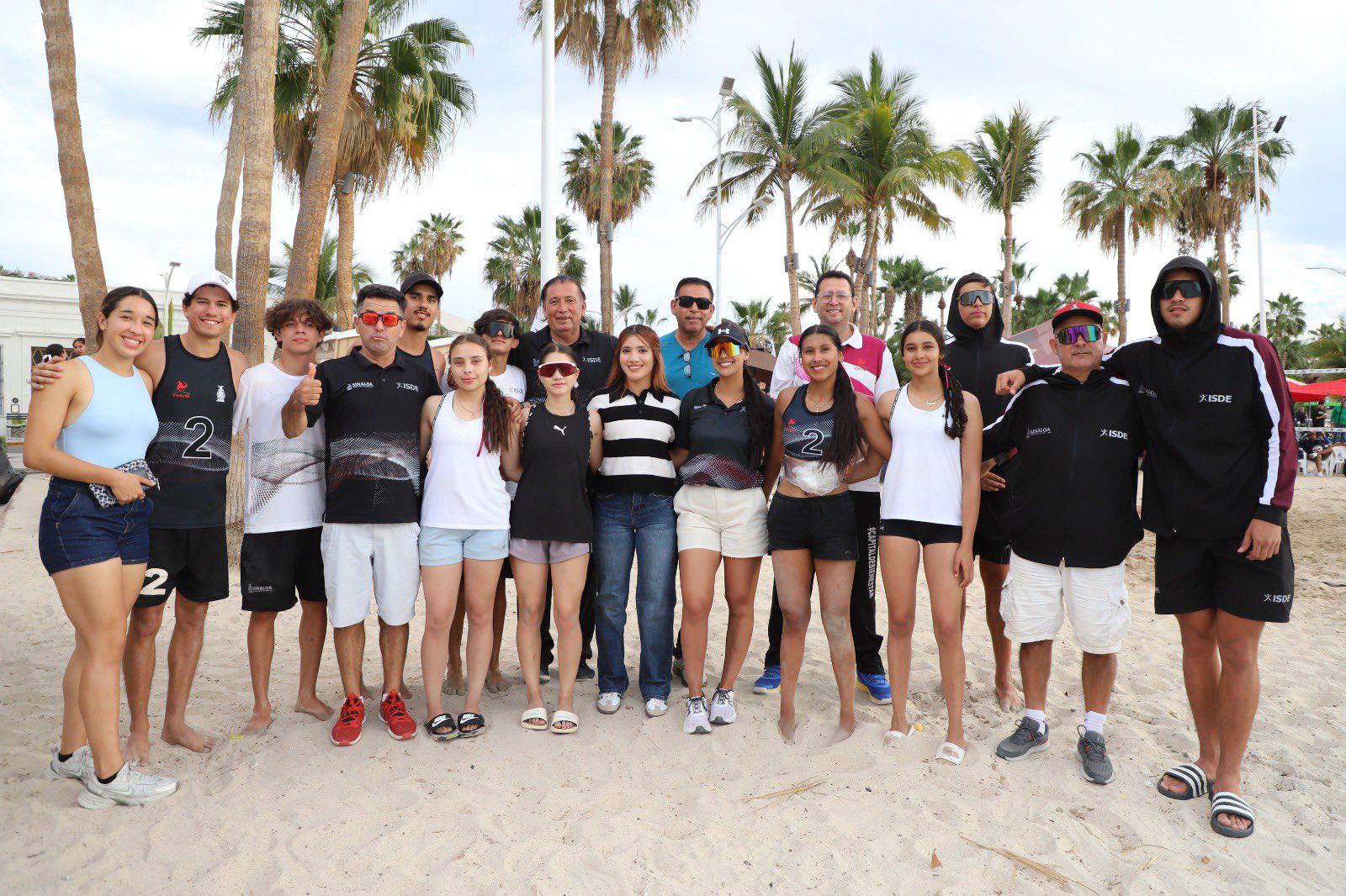 $!Domina Sinaloa el Macro Regional de voleibol de playa