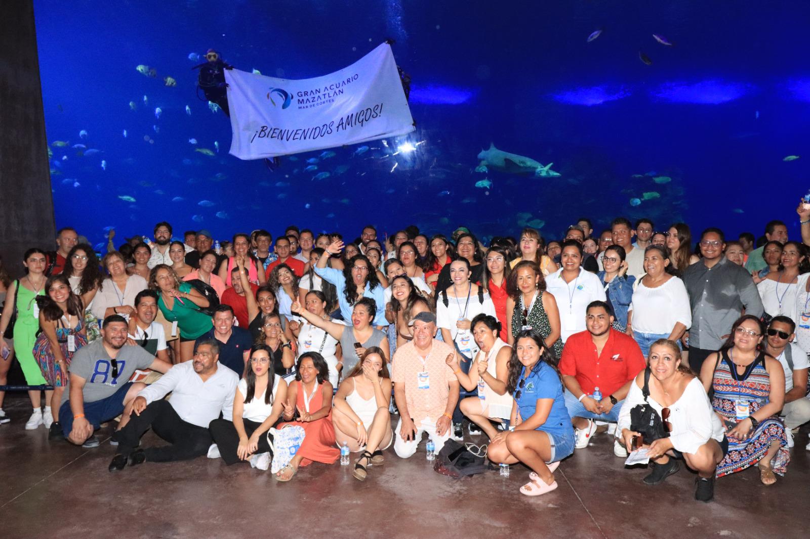 $!Agentes de viajes del país experimentan el Gran Acuario Mazatlán Mar de Cortés