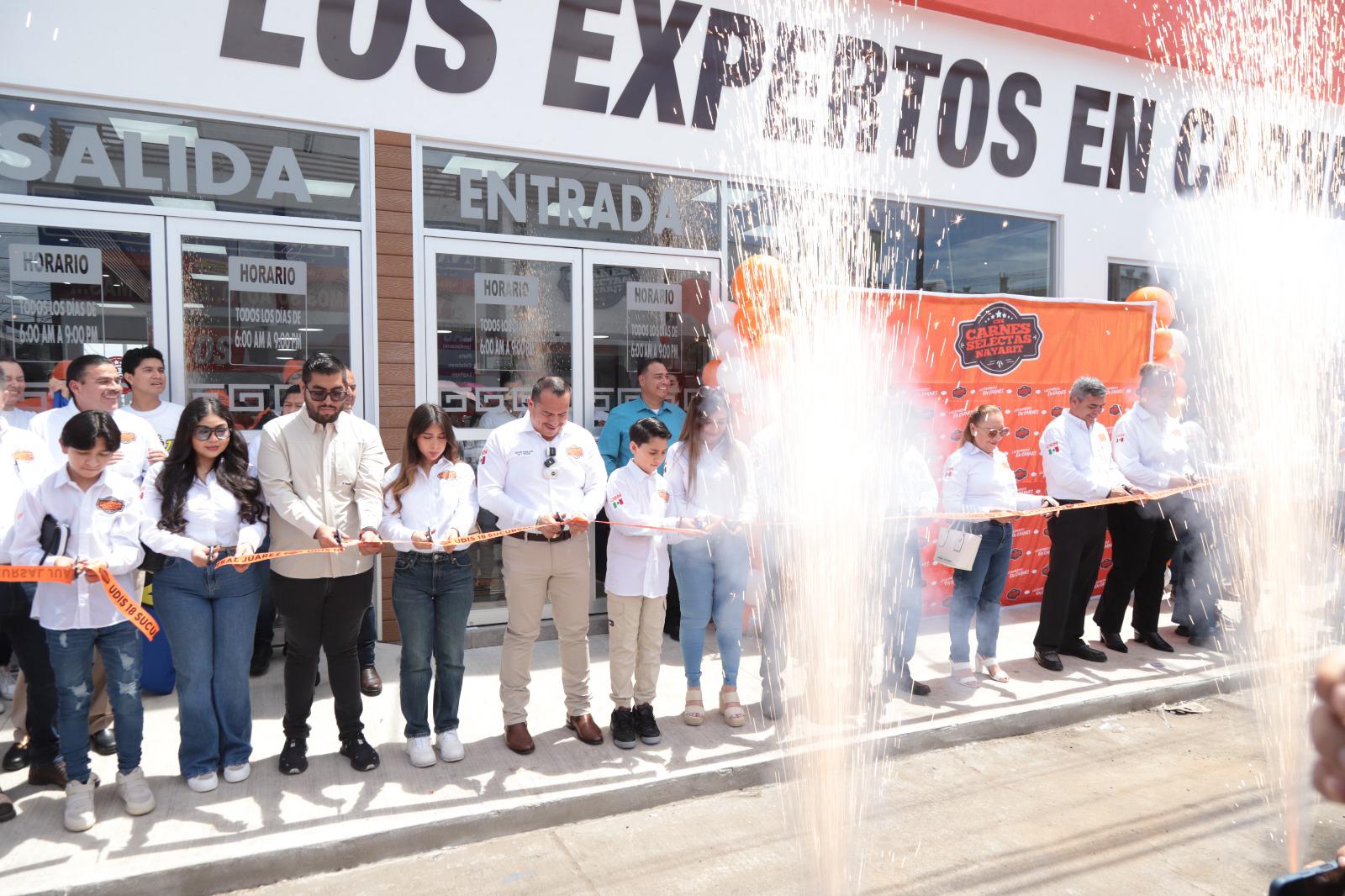 $!Celebran la llegada de la tercera sucursal de Carnes Selectas Nayarit en Mazatlán