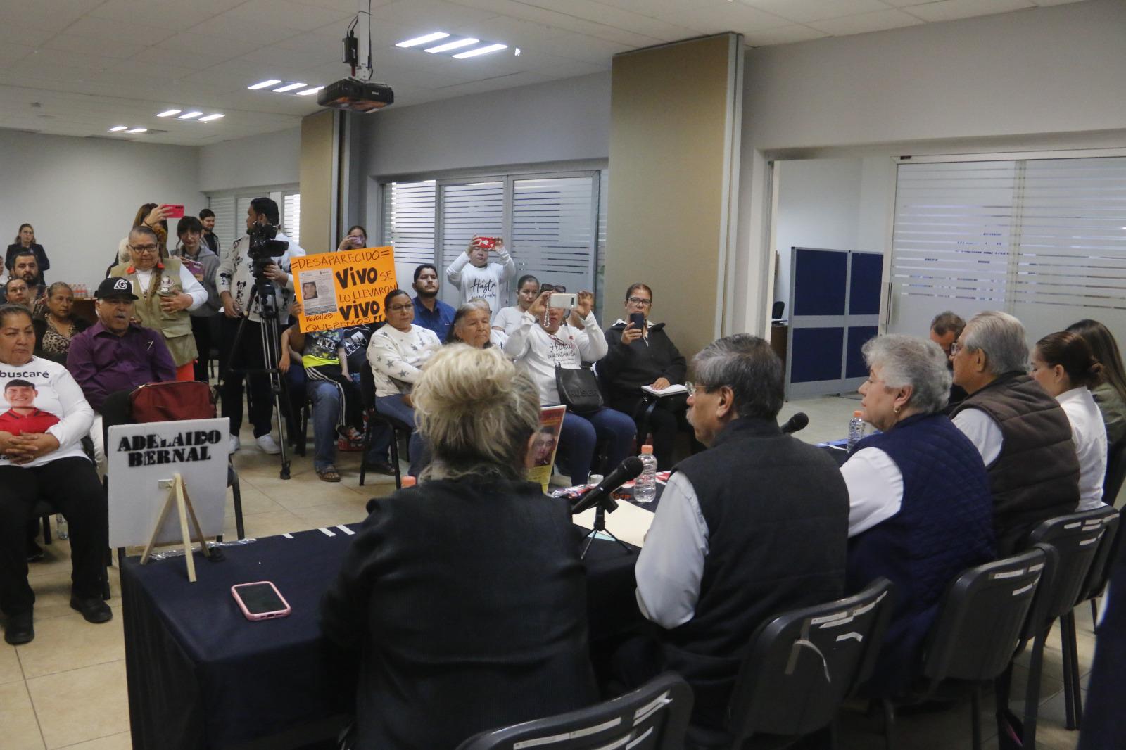 $!Buscadores de personas desaparecidas evidencian filtraciones y malos tratos ante la CEDH Sinaloa