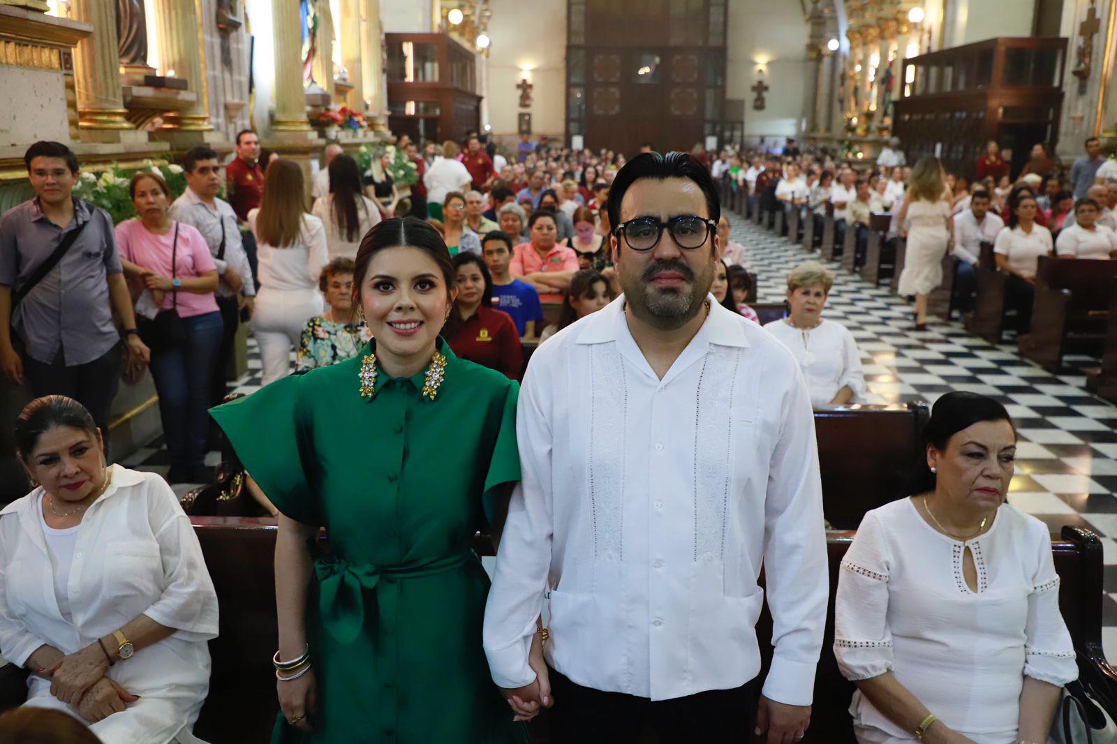 $!Agradecen a San Miguel de Arcángel por el 492 Aniversario de Culiacán