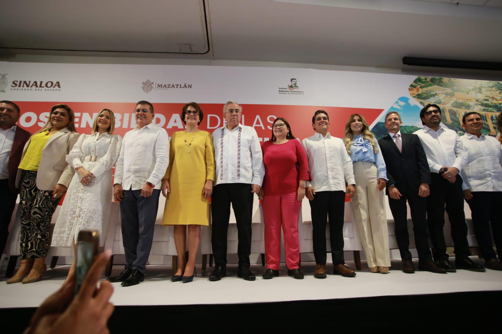 $!Presentan Mazatlán y Culiacán brecha de ingresos por arriba de la media nacional: Patricia Mercado