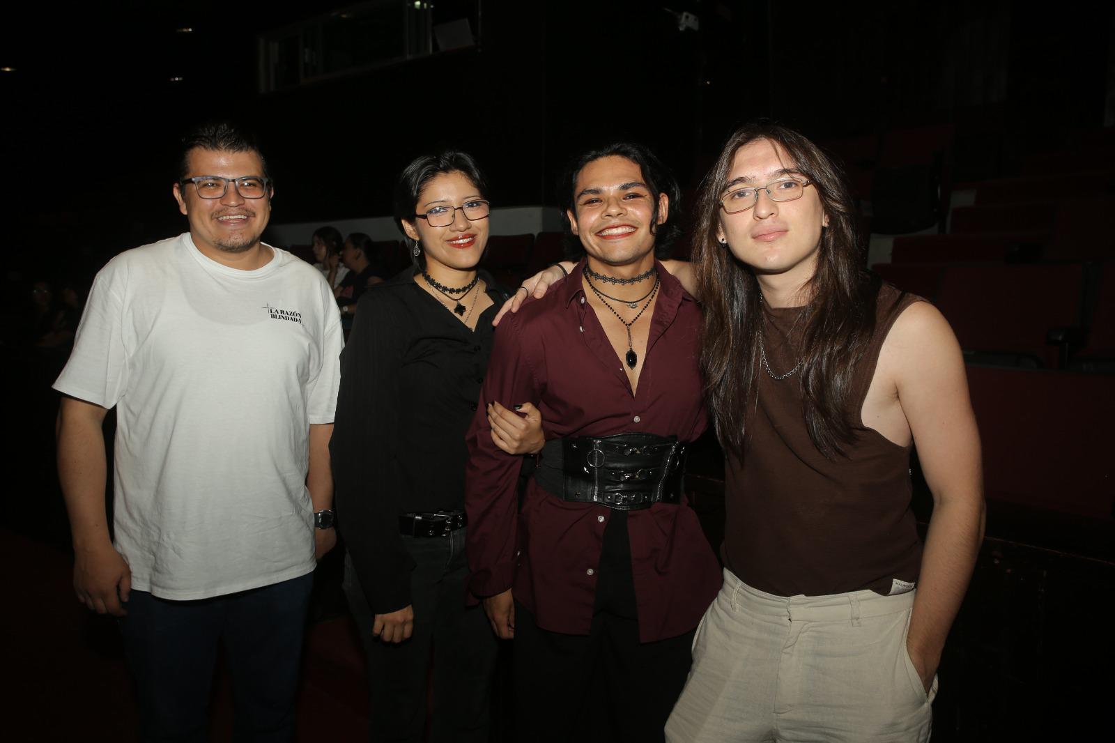 $!Juan Antonio Lara, Victoria León, Othon Ruiz y Felipe Pérez.