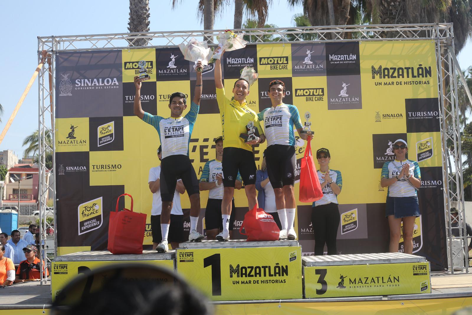 $!Sinaloenses suben al podio en L’Etape Mazatlán by Tour de France