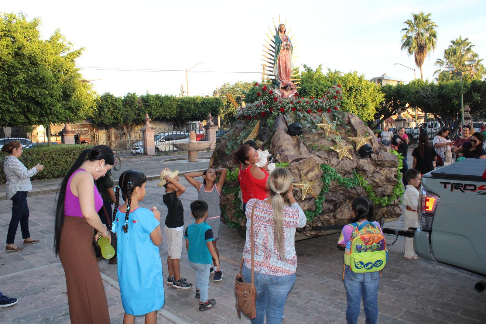 $!En Rosario buscan que los festejos hacia la Virgen de Guadalupe crezca