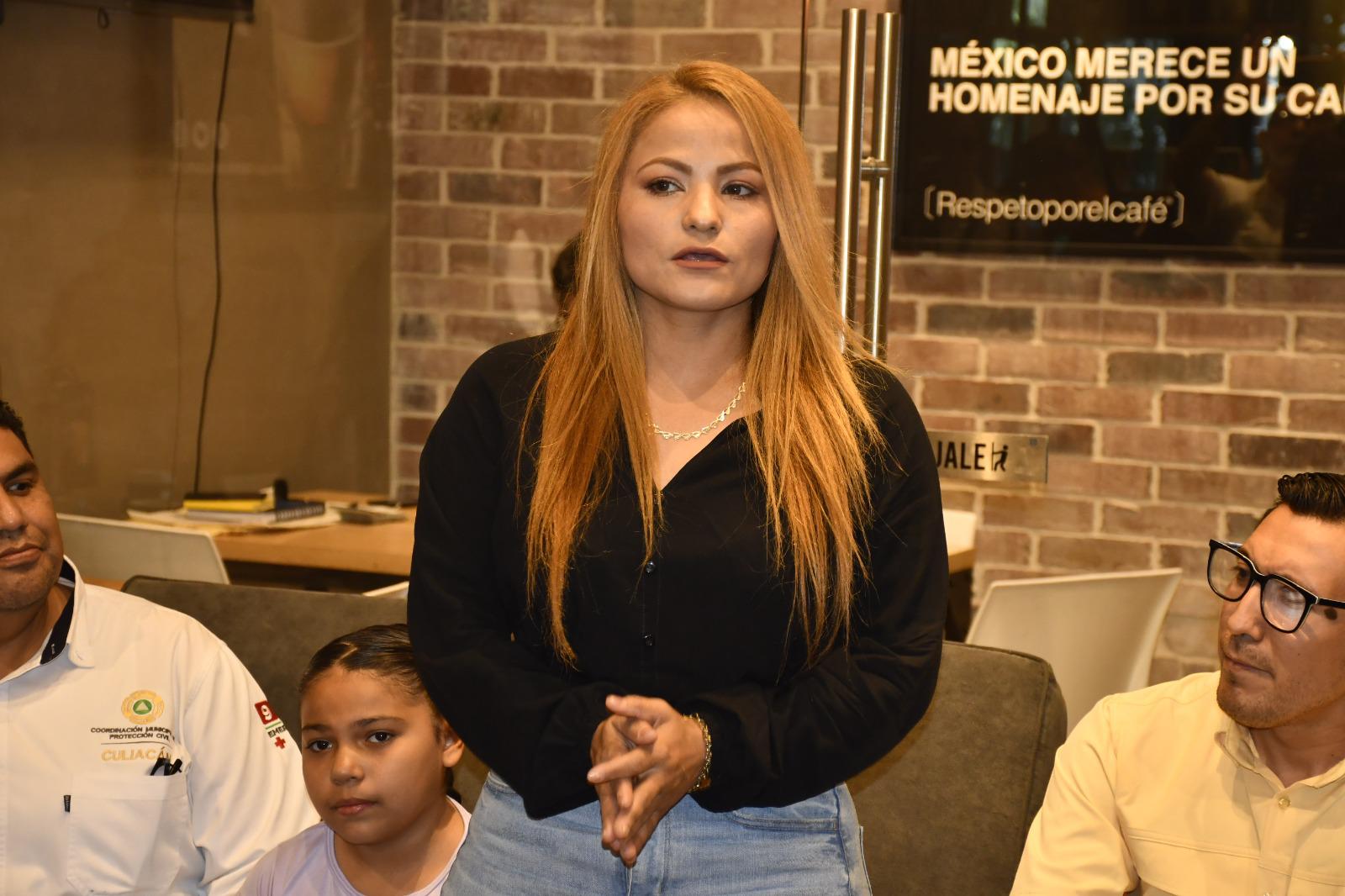 $!Boxeadora Maricela “La Baby” Quintero comparte los detalles de evento.